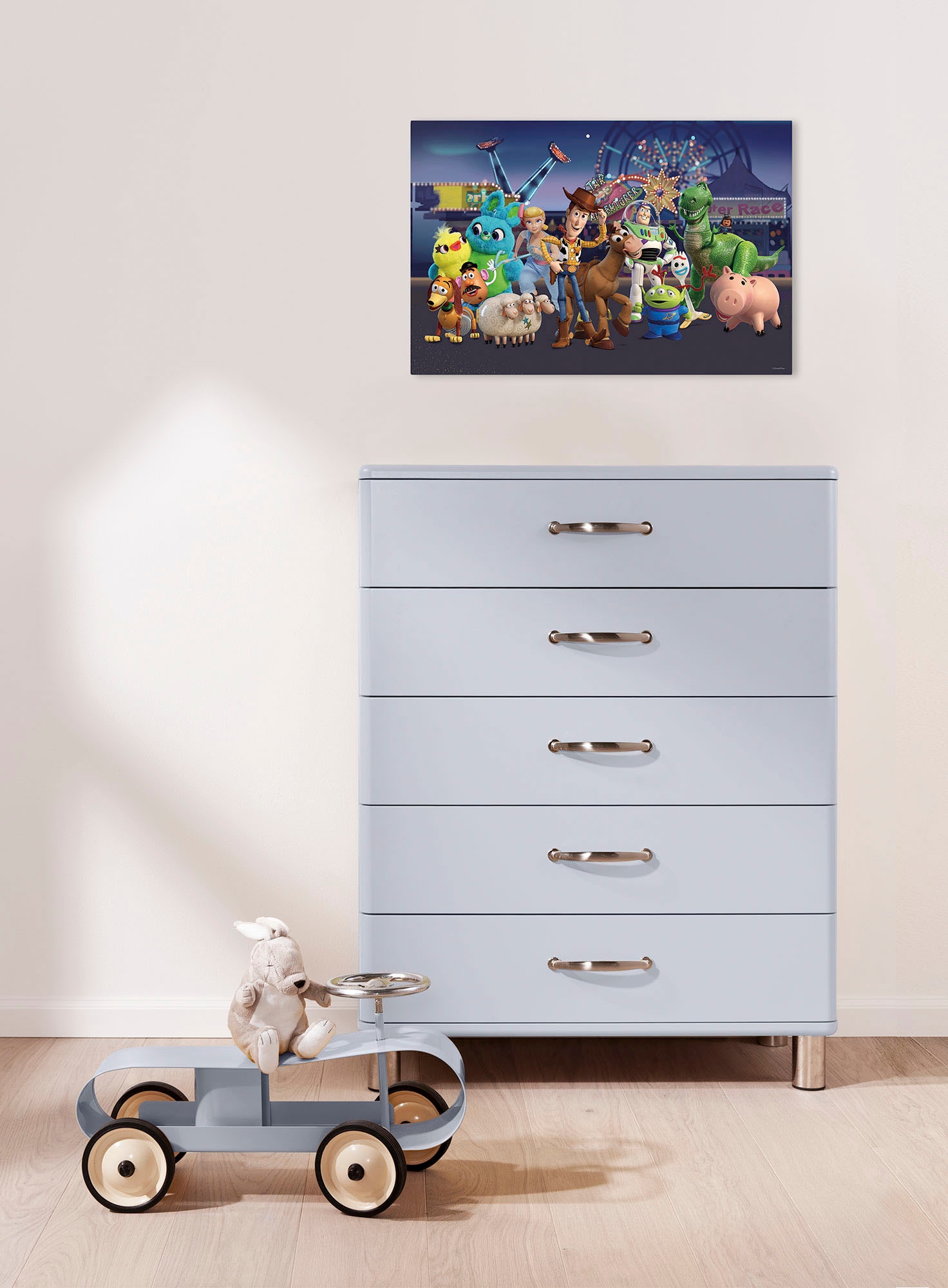 Komar Leinwandbild »Keilrahmenbild - Toy Story The Greatest Team - Größe 40 x 60 cm«, Disney, (1 St., 60 x 40 cm (Breite x Höhe)