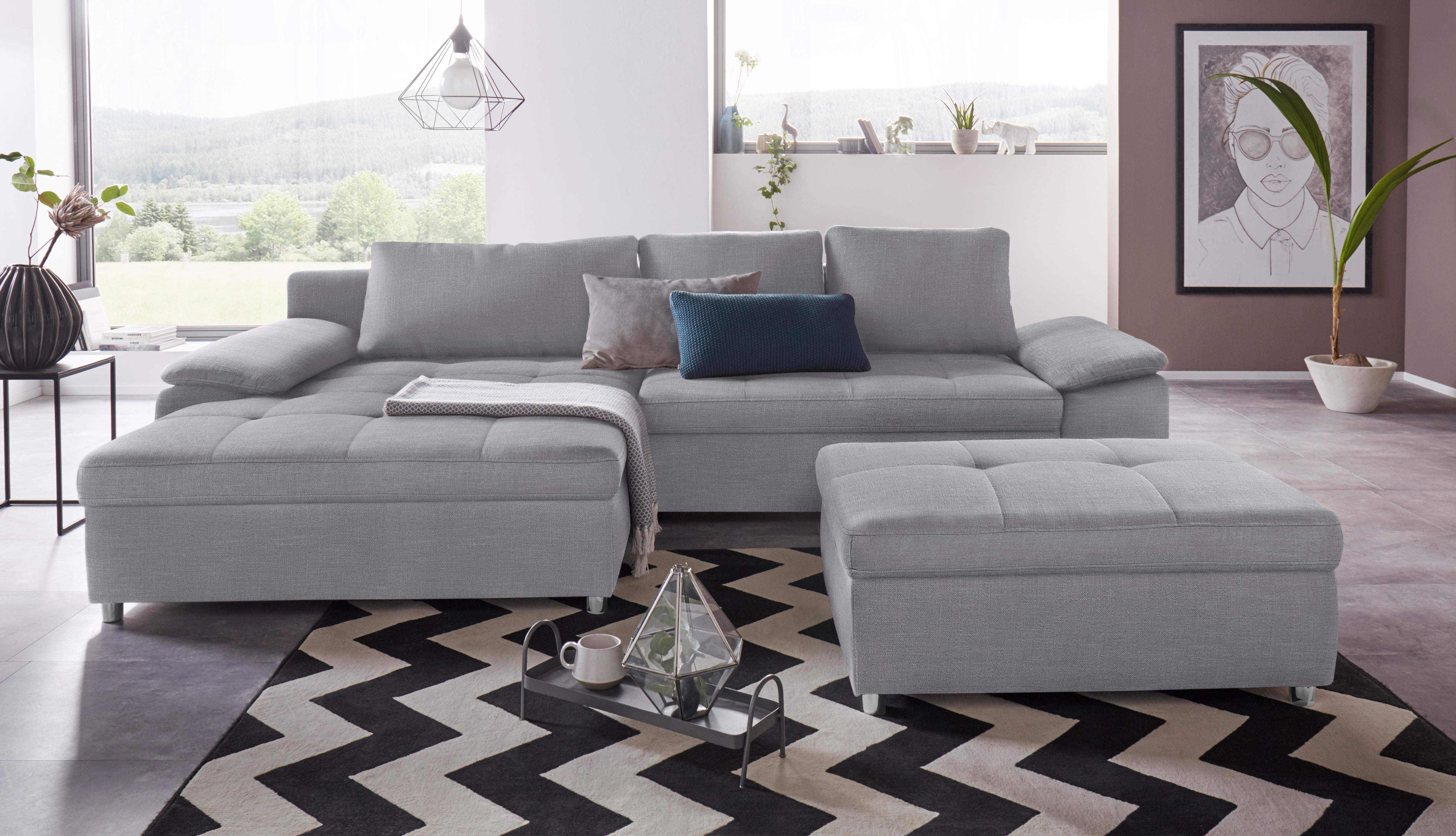 Thumbnail - sit&more Ecksofa "Labene L-Form" wahlweise mit Bettfunktion und Bettkasten, auch als XXL-Variante