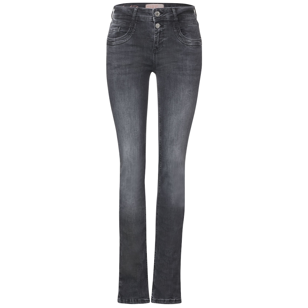 STREET ONE Gerade Jeans, 5-Pocket-Style