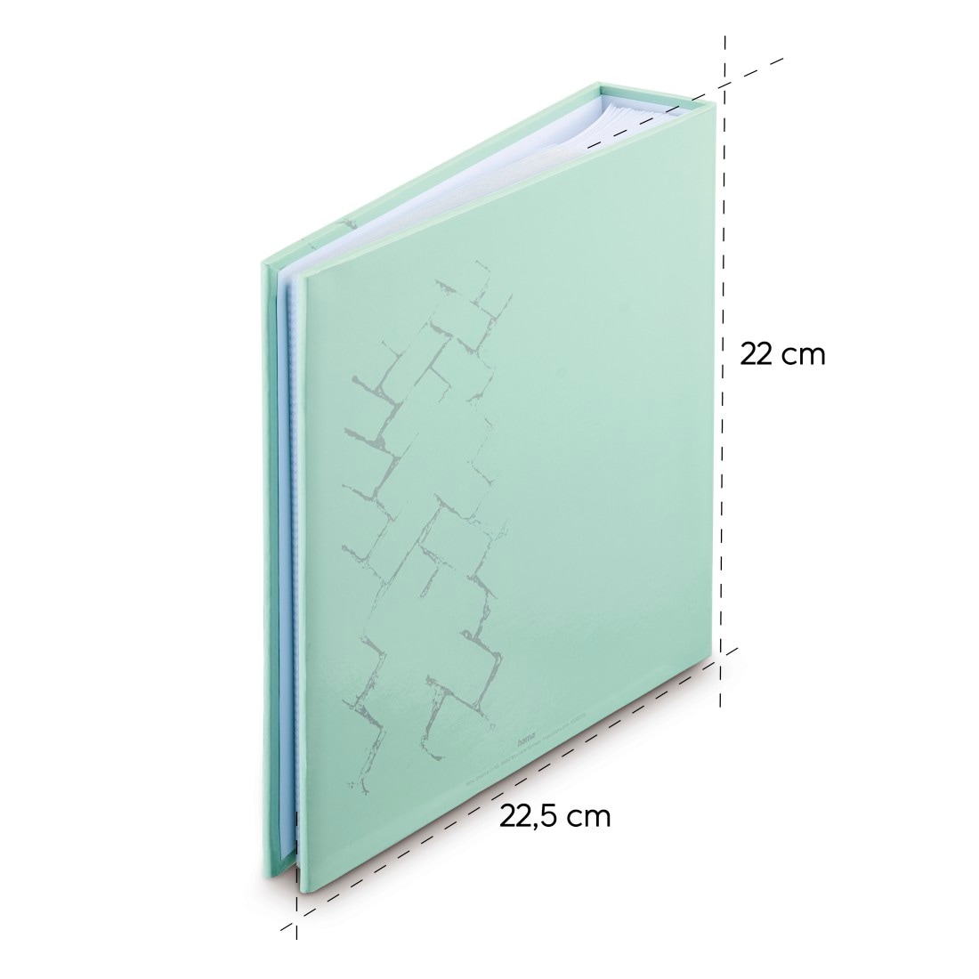 Hama Einsteck-Fotoalbum »Memo Fotoalbum 10x15 cm 200 Fotos Kunstdruck« Beschriftungsfeld, Speicherkarten Tasche