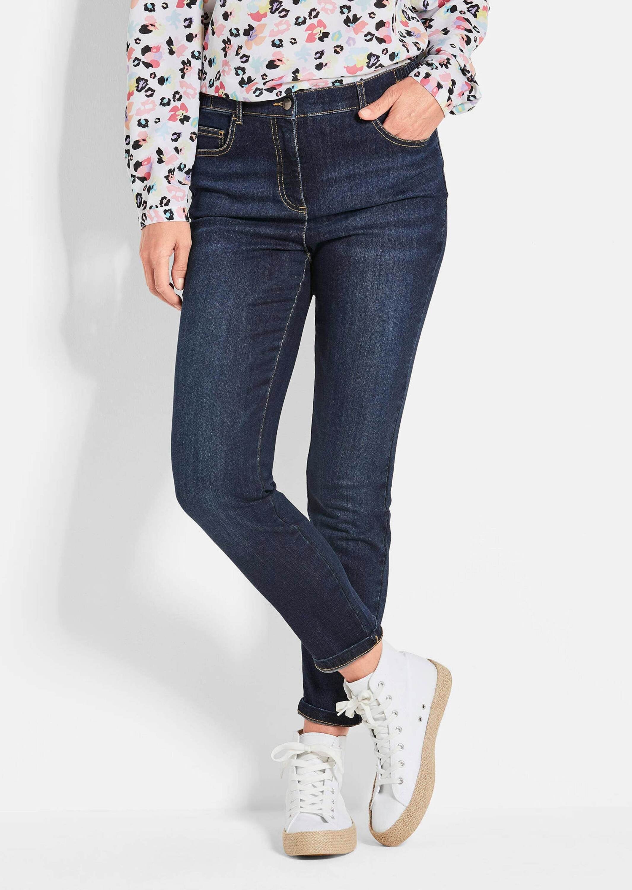 GOLDNER 7/8-Hose »7/8-Jeanshose BELLA Verkürzte Jeanshose BELLA«