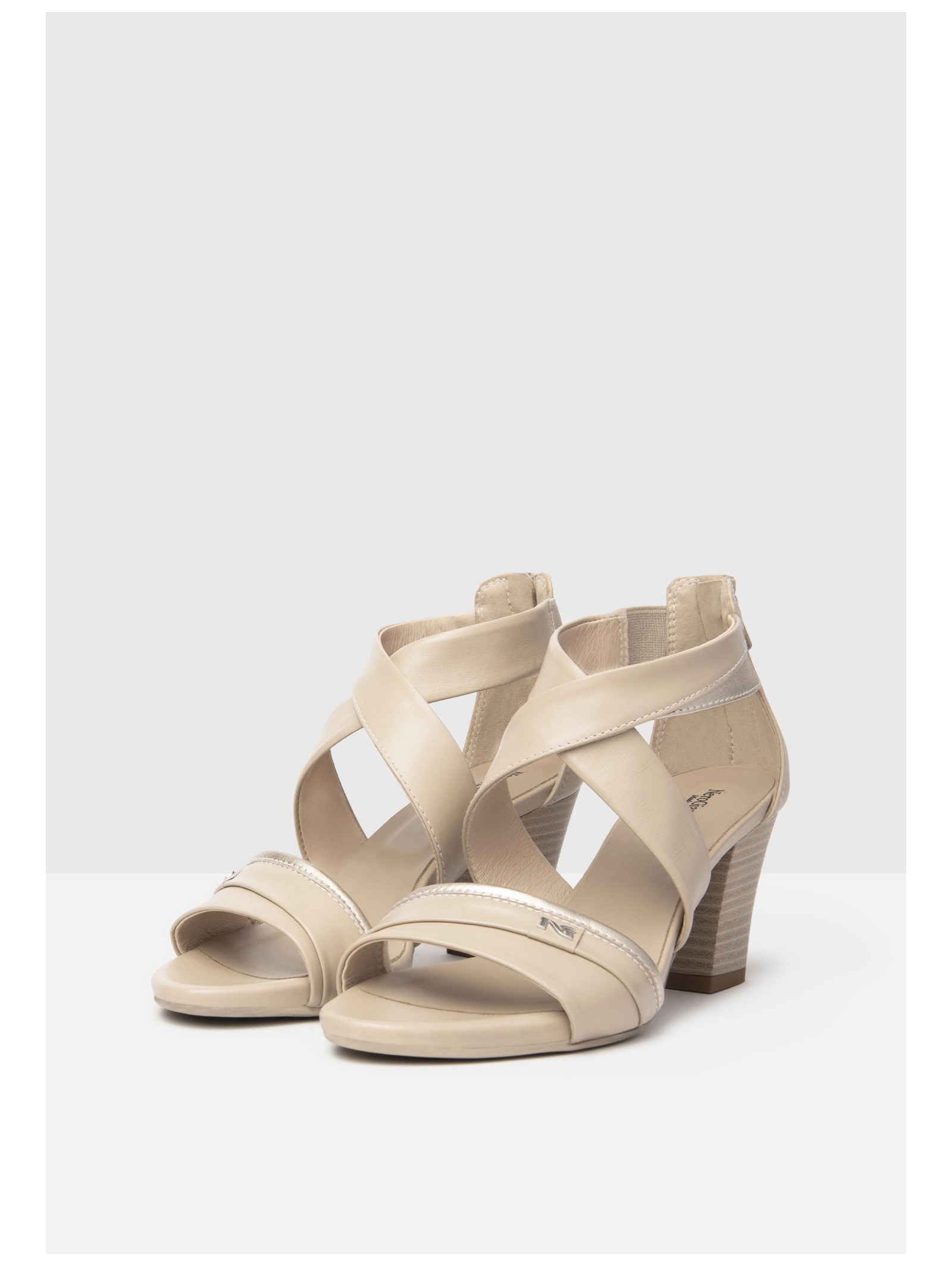 Nero Giardini High-Heel-Sandalette »Nero Giardini Sandalen Leder«