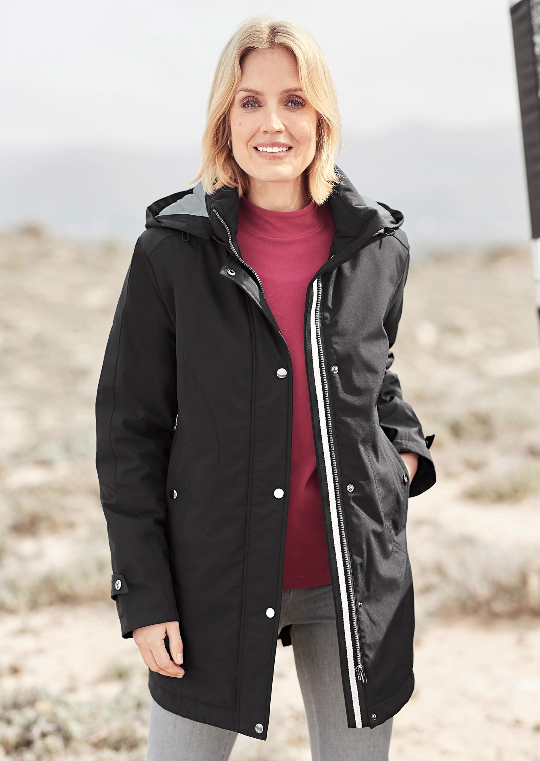 GOLDNER Kurzjacke »Jacke Sportliche Jacke mit vielen Details«