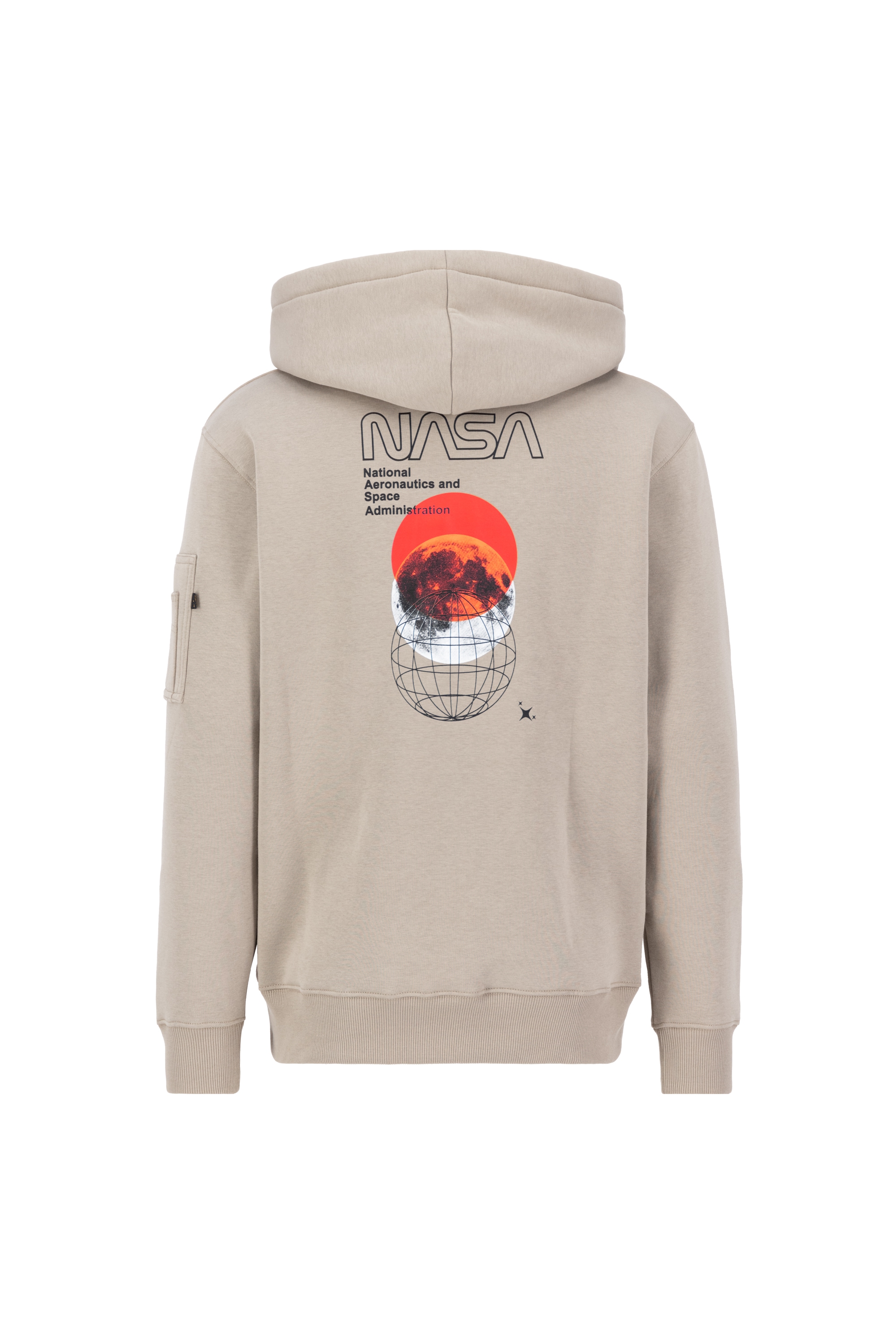 Alpha Industries Hoodie Alpha Industries Men Hoodies NASA Orbit Hoodie