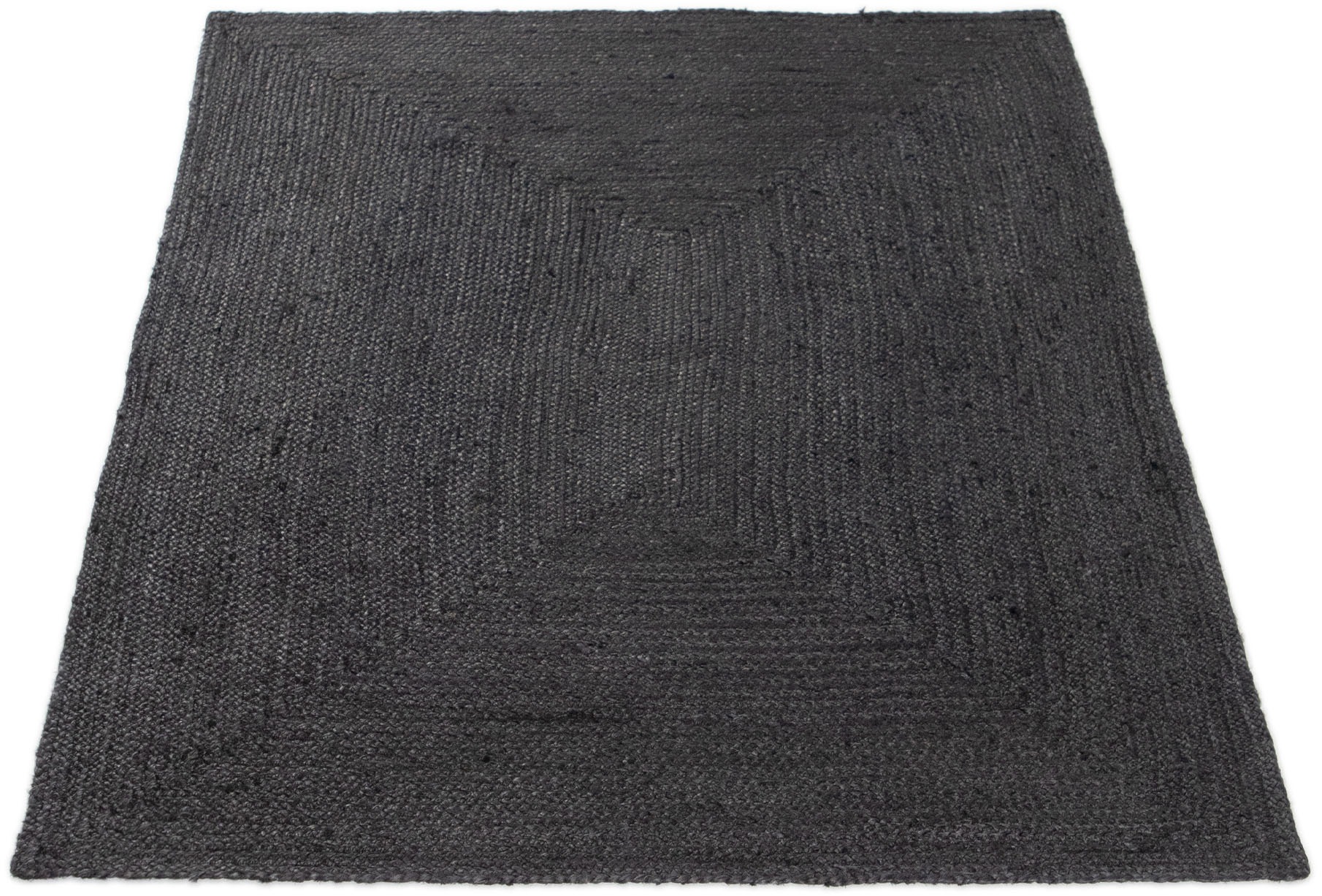 carpetfine Teppich »Nele Juteteppich Naturfaser«, rechteckig, 6 mm Höhe, geflochtener Wendeteppich aus 100% Jute, quadratisch und als Läufer