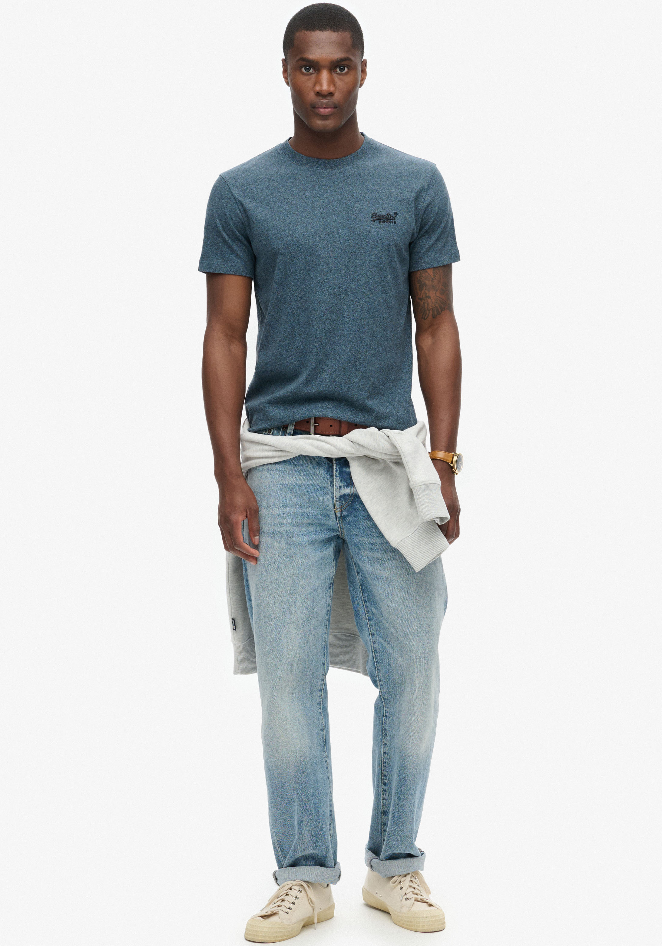 Thumbnail - Superdry Rundhalsshirt "ESSENTIAL LOGO EMB TEE"