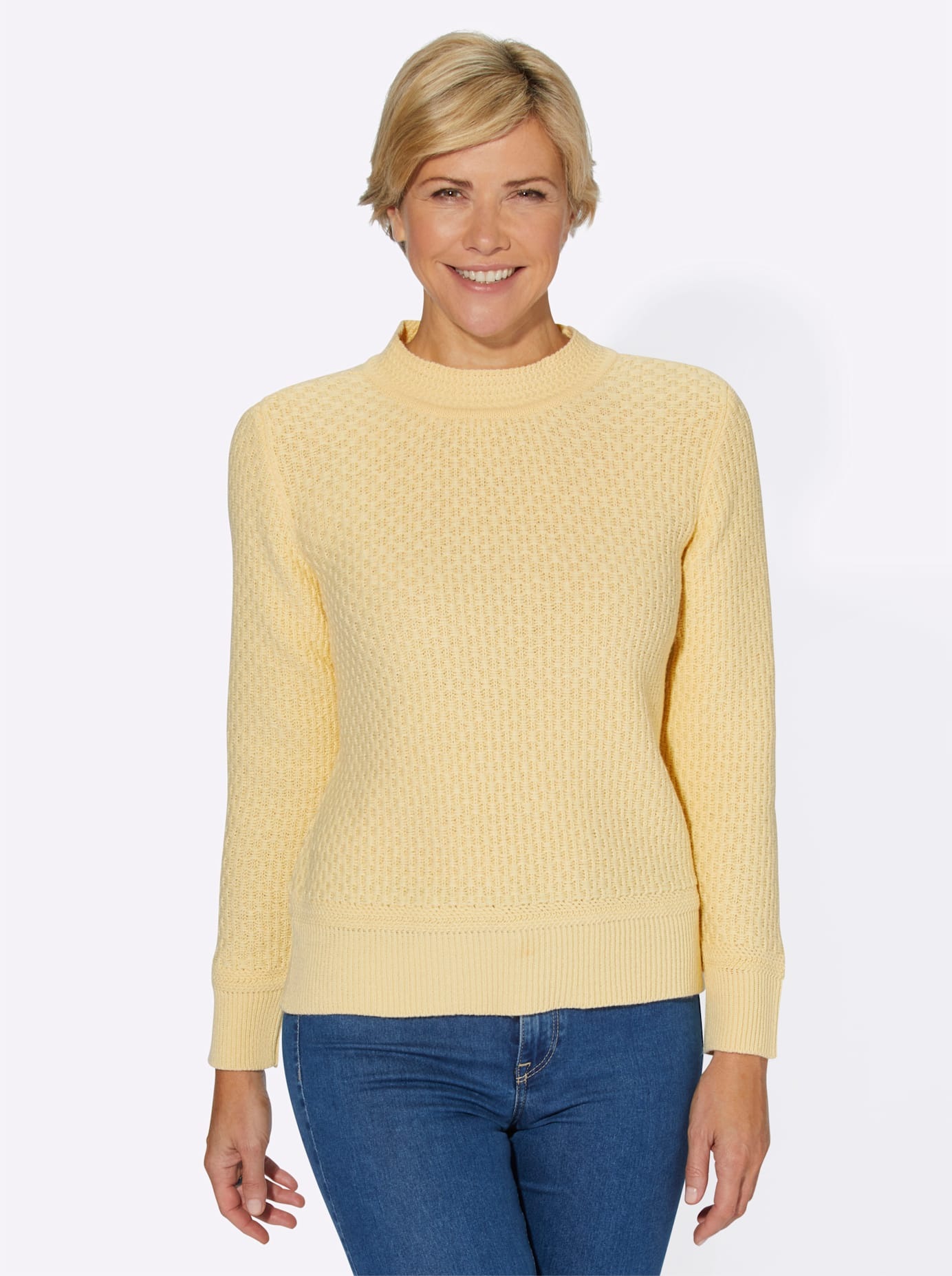 Classic Basics Stehkragenpullover »Pullover«