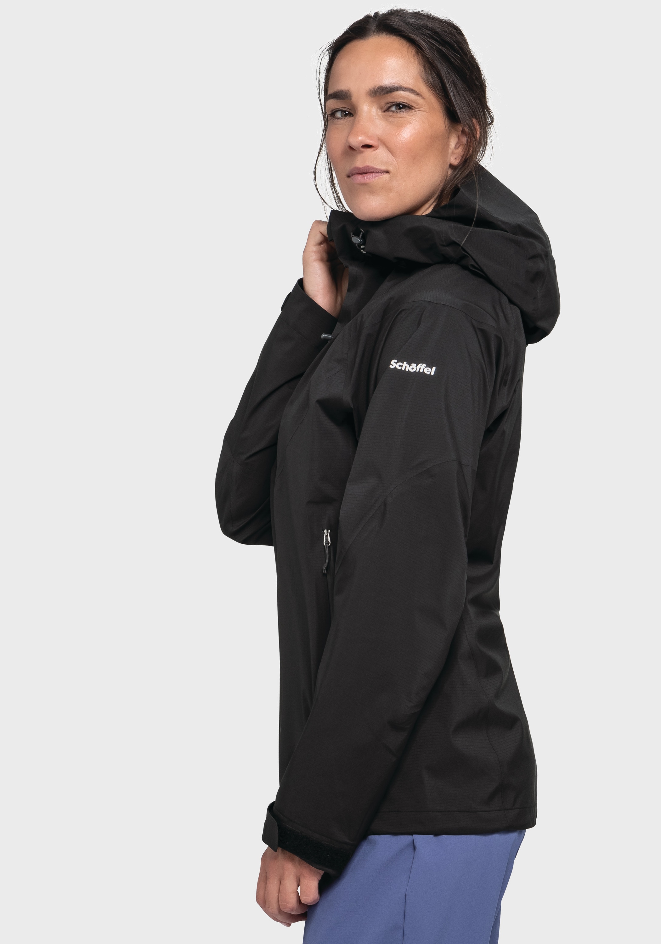 Schöffel Outdoorjacke »Mountain Jacket Style Blaueis WMS«, mit Kapuze
