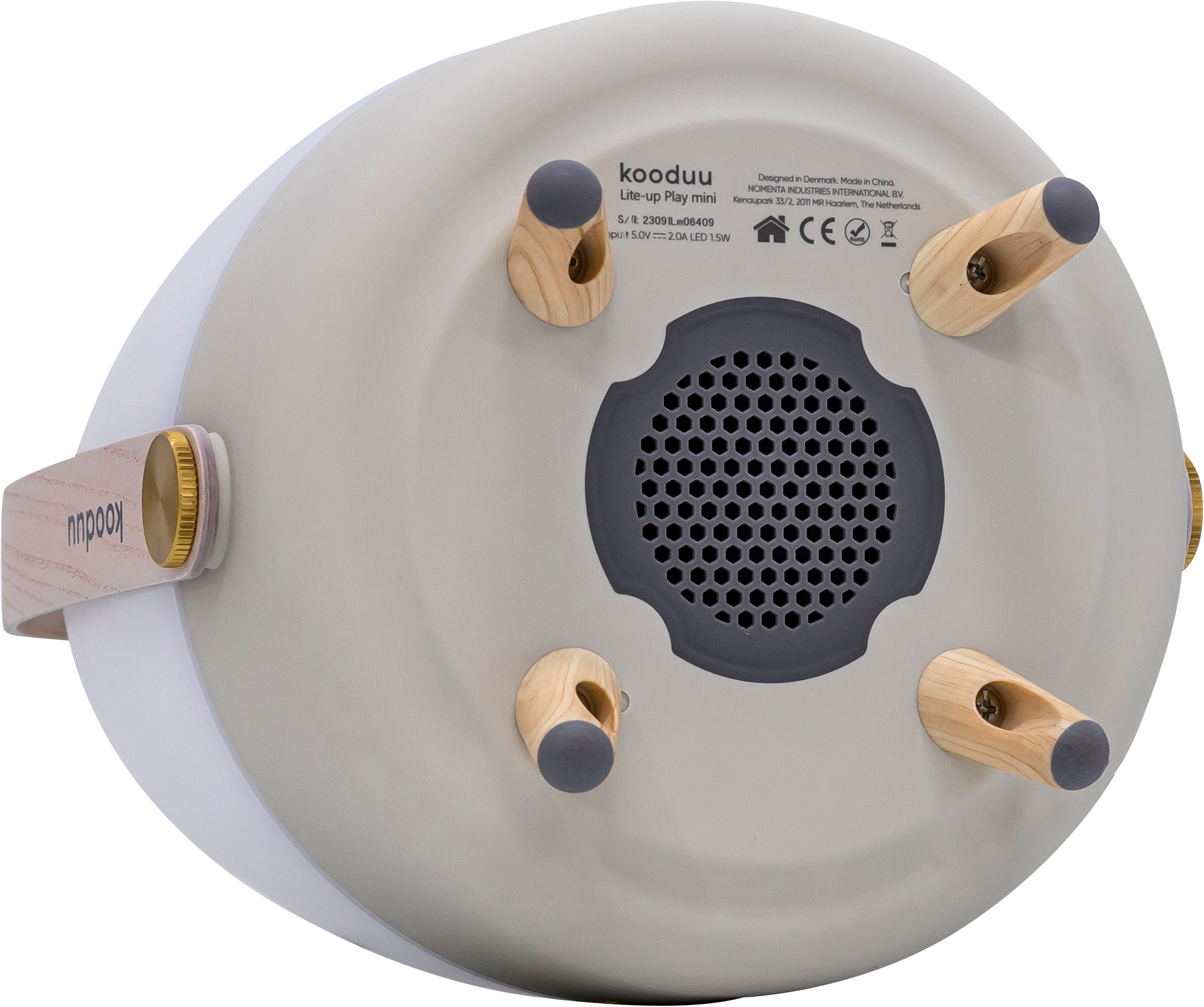 kooduu LED Tischleuchte »Lite-up Play Mini JBL«, 1 flammig, Leuchtmittel LED-Modul | LED fest integriert, LED Dekolicht, Lautsprecherleuchte