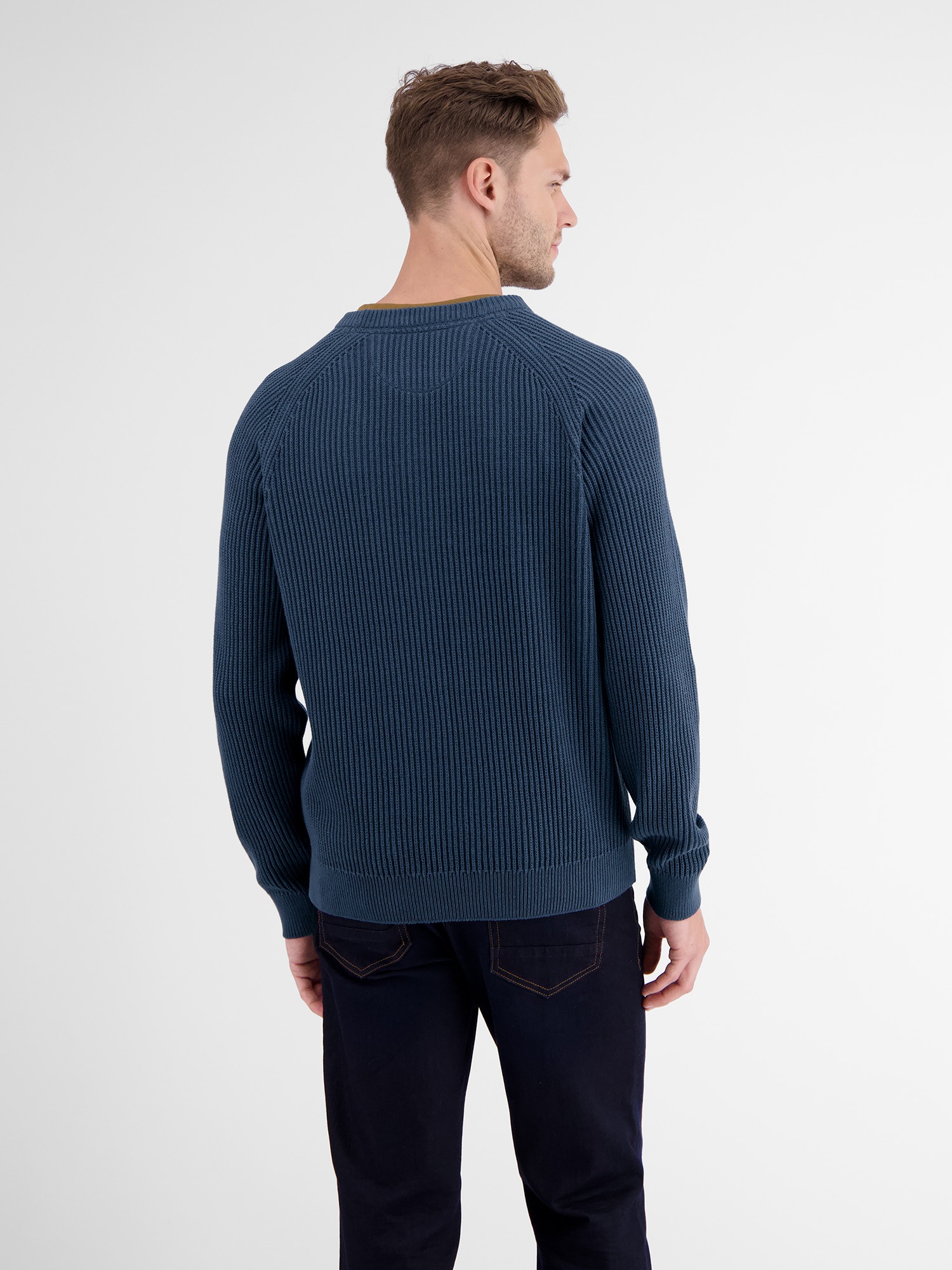 LERROS Strickpullover »LERROS Strickpullover, Fishermanstyle«