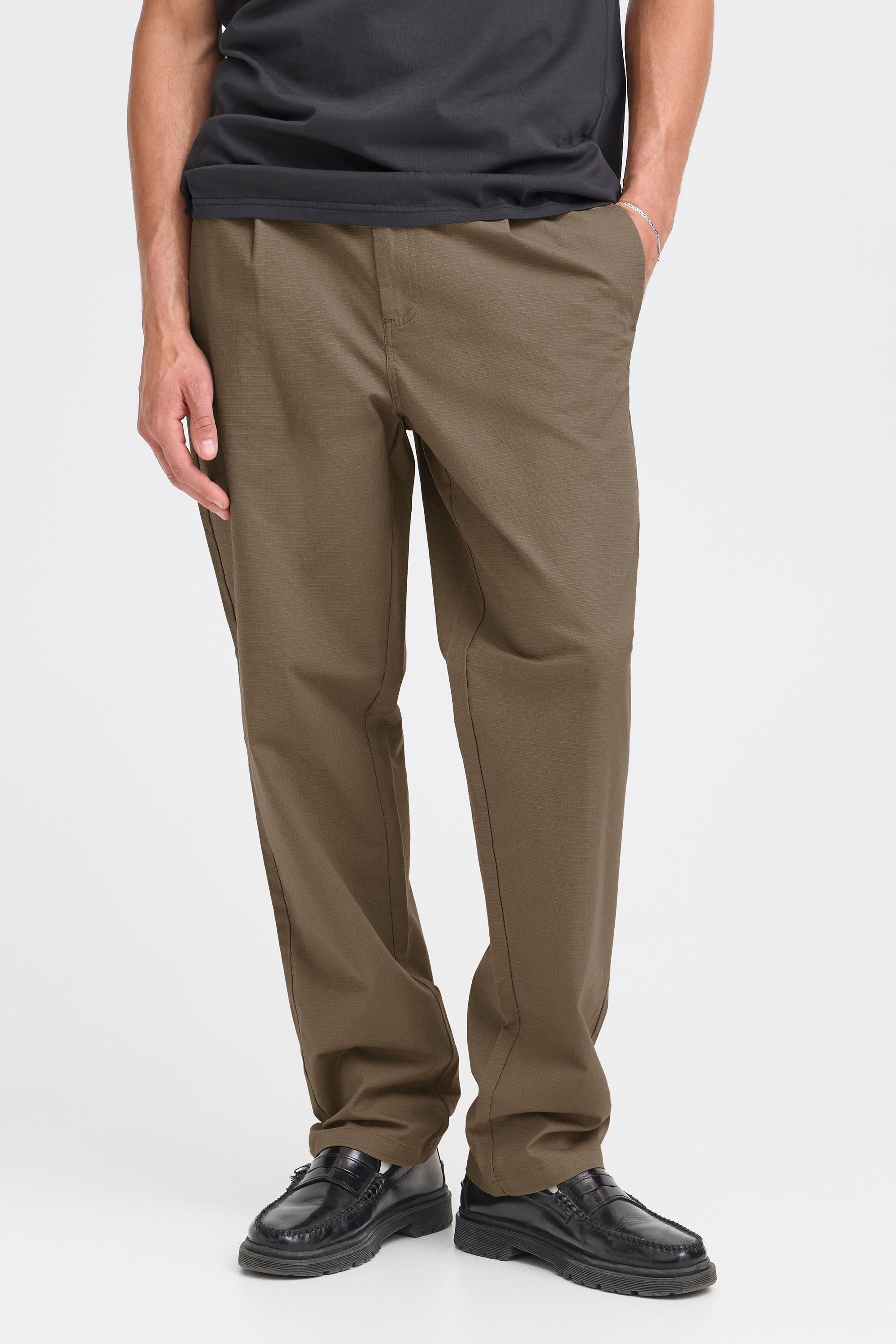 !solid Chinohose SOLID "Chinohose SDLIAM", Herren, Gr. XXL, N-Gr, braun (bungee cord), Obermaterial: 98% Baumwolle CO. 2% Elasthan EL., Hosen Chinohose 2