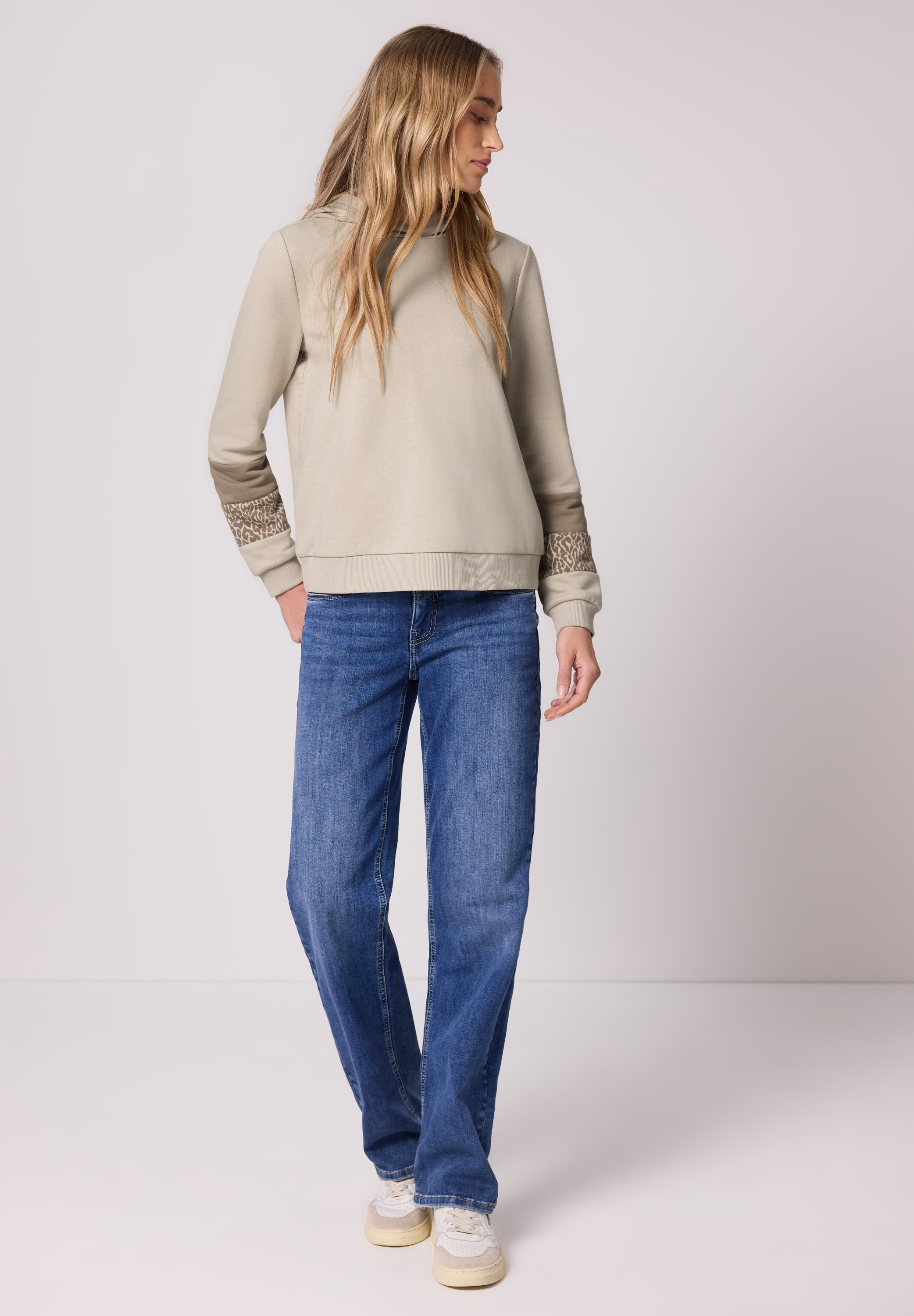 STREET ONE Sweatshirt , im soften Baumwoll-Mix
