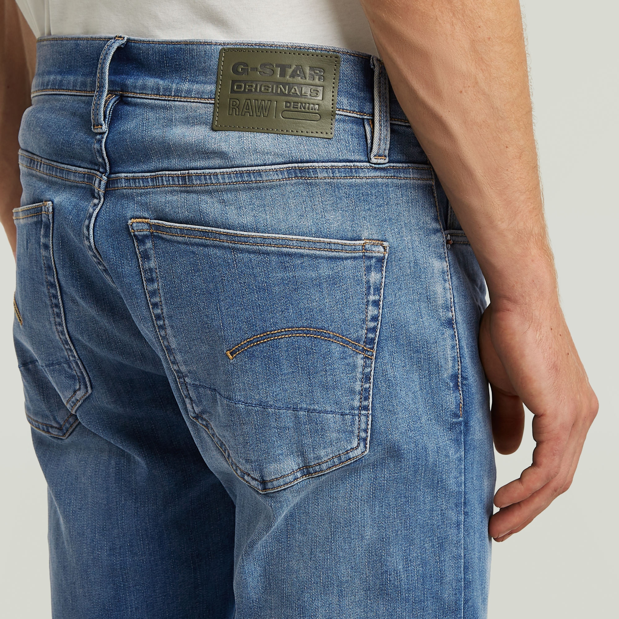 G-STAR »3301 Slim« mit toller Waschung und Elasthan