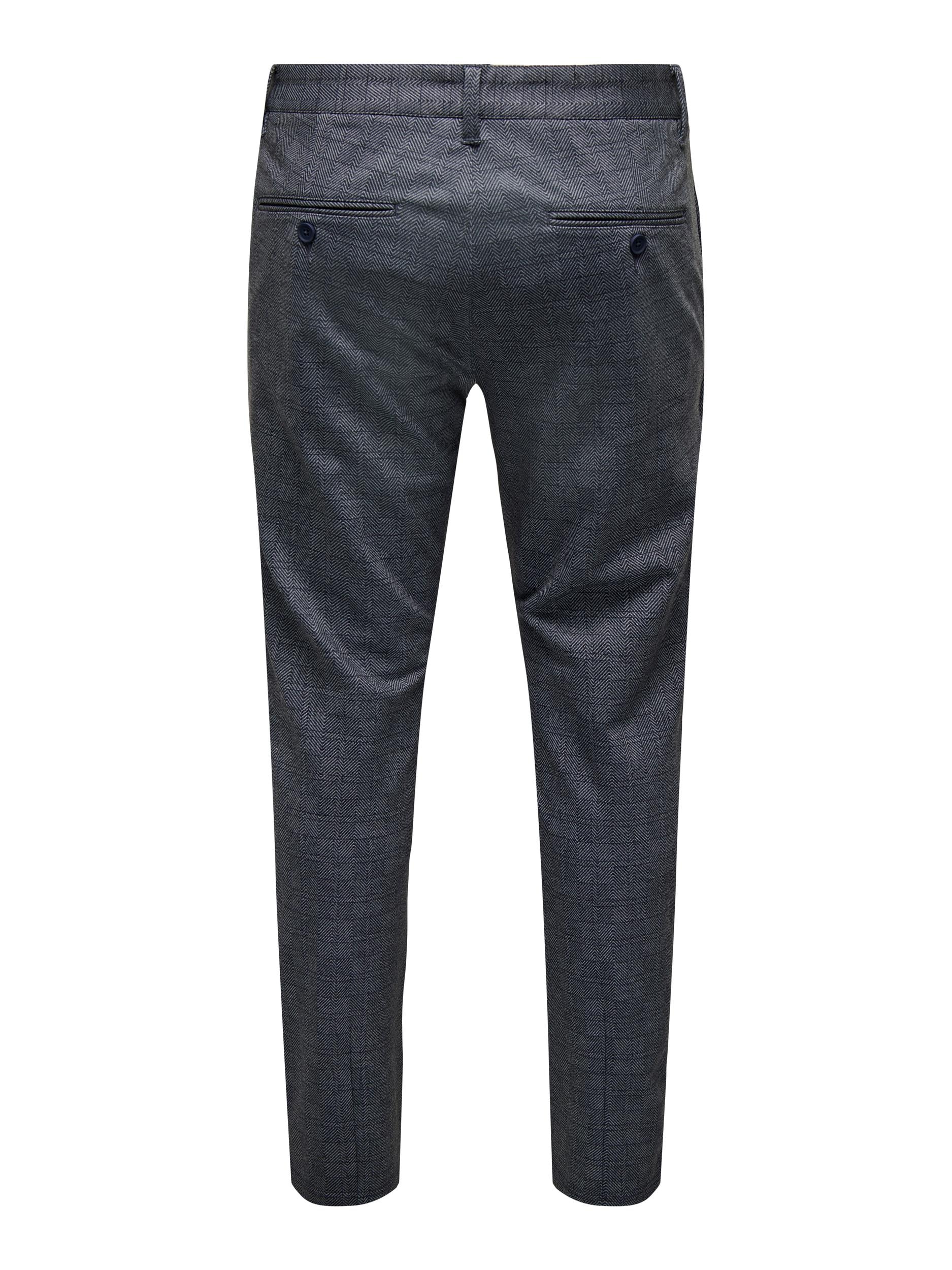 ONLY & SONS Chinohose "ONSMARK PANT HERRINGBONE PRINT GW 3361BF" günstig online kaufen