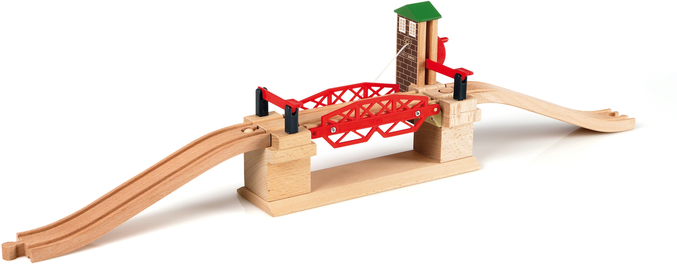 Spielzeugeisenbahn-Brücke »BRIO® WORLD, Hebebrücke«, FSC®- schützt Wald - weltweit