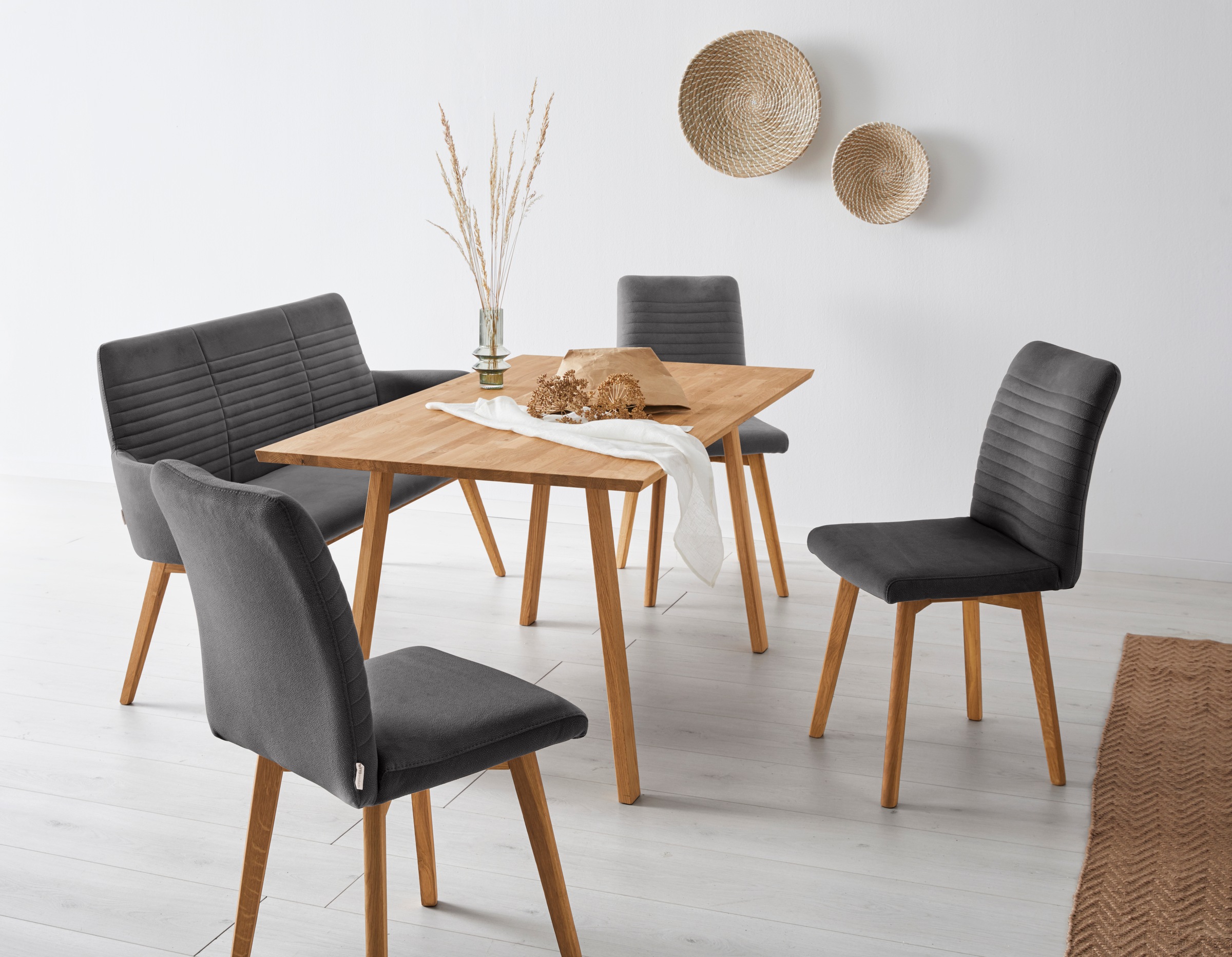 OTTO products Sitzbank "Alessja" 1 Stk. tlg. Breite 160 cm, Bezug aus Micro günstig online kaufen