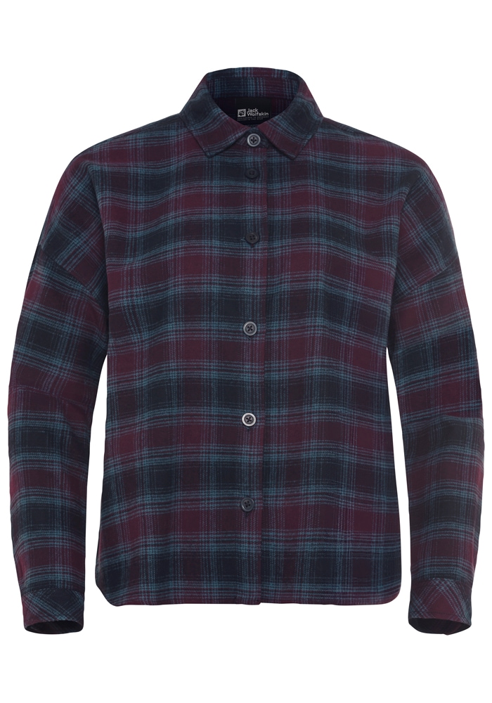 Jack Wolfskin Flanellbluse »BAJA FLANNEL SHIRT W«