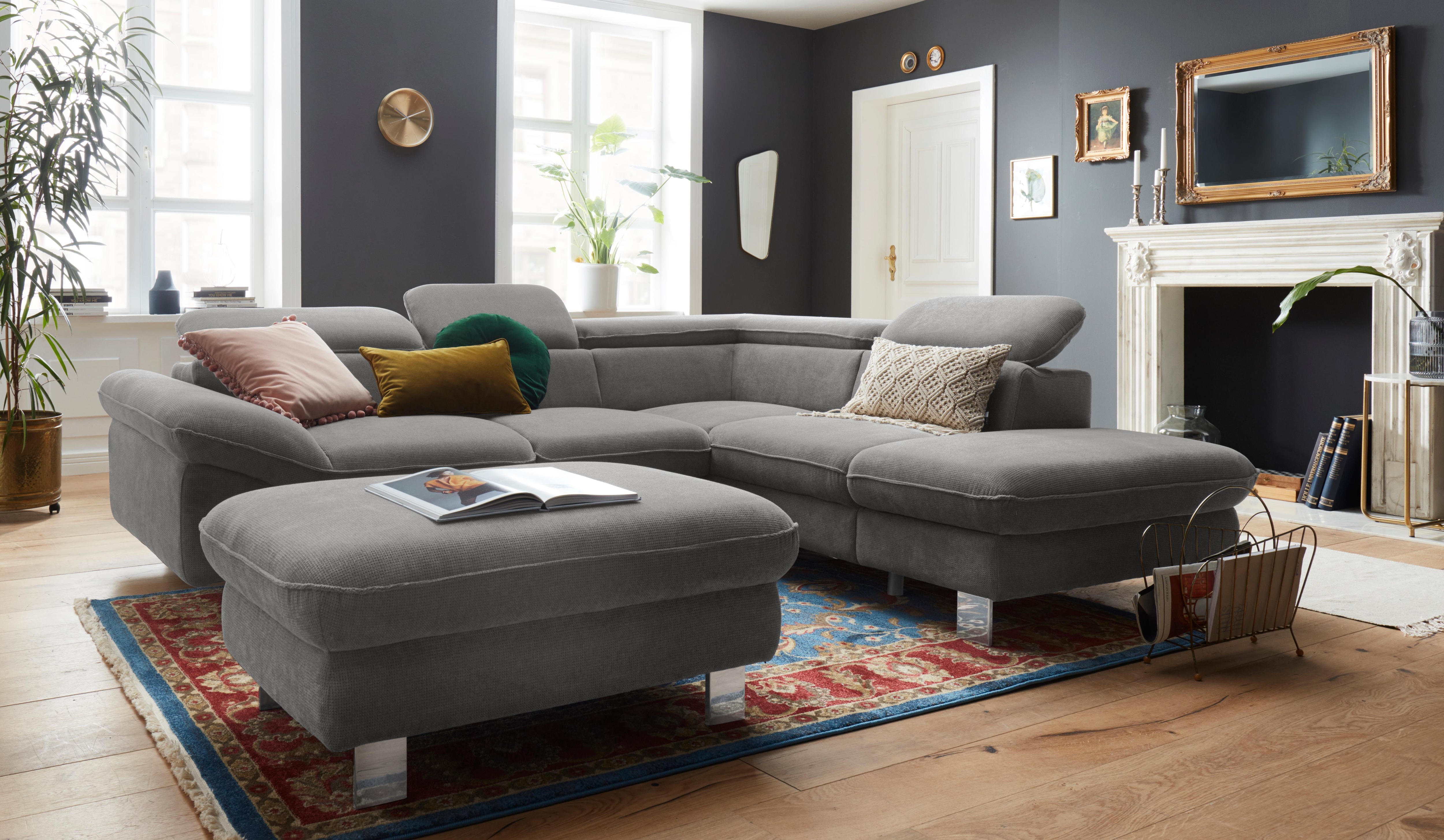 Thumbnail - COTTA Ecksofa "Driver L-Form", mit Kopfteilverstellung, wahlweise mit Bettfunktion & Bettkasten
