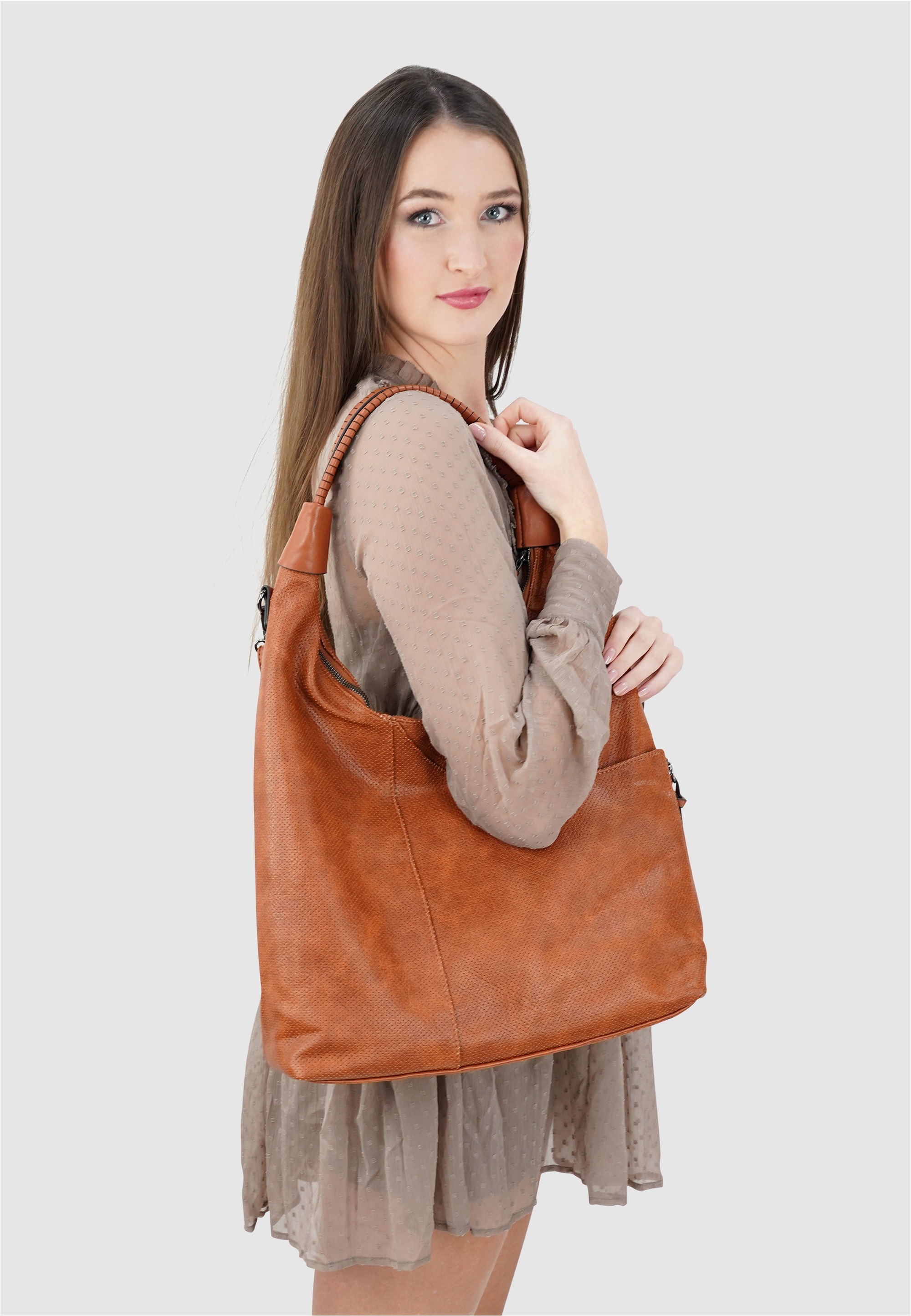 Harpa Schultertasche »COVE« mit seitlichen Eingriffen
