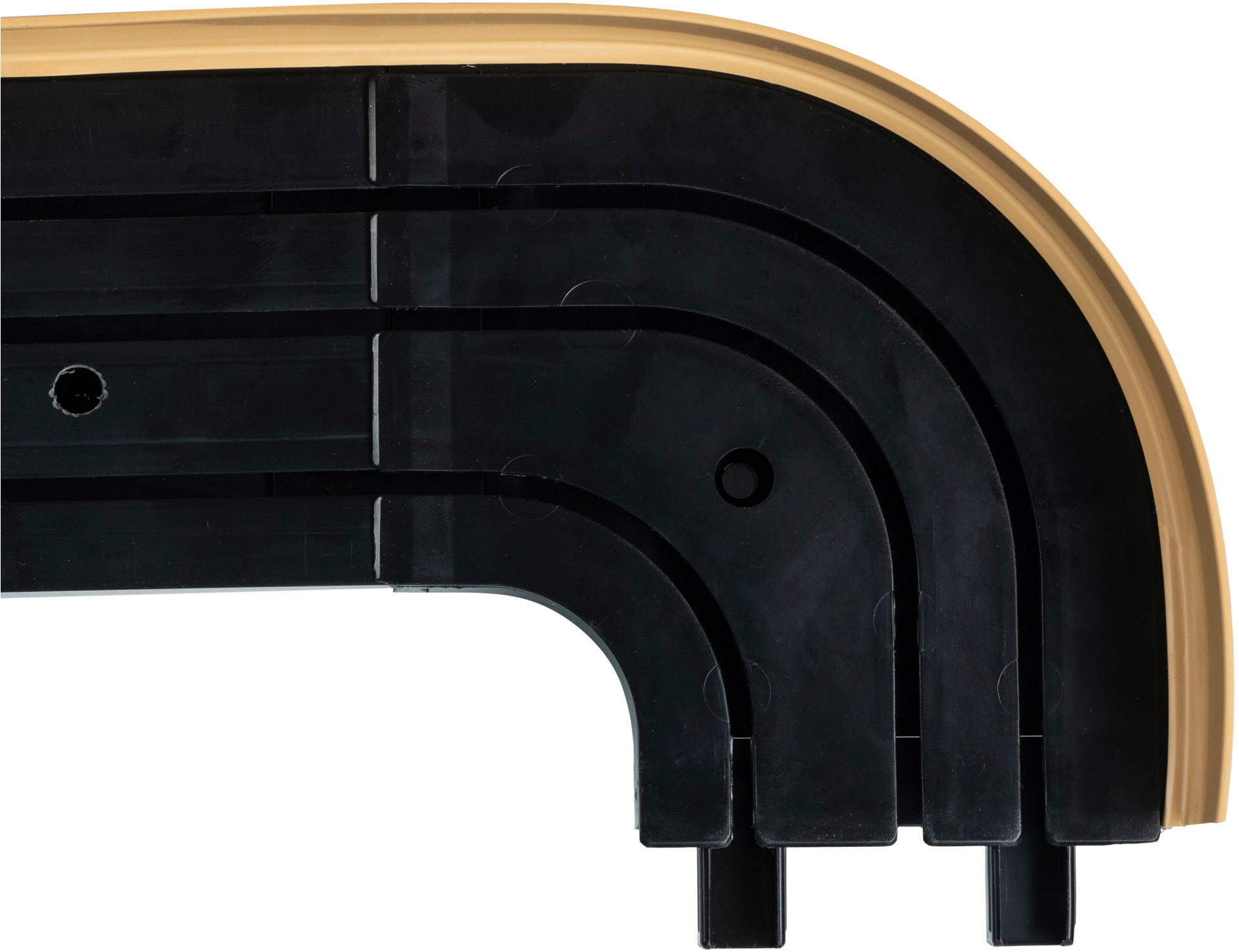 SN DECO GROUP Gardinenschiene »SH3«, 3 läufig-läufig, Fixmaß, mit Blende 5 cm