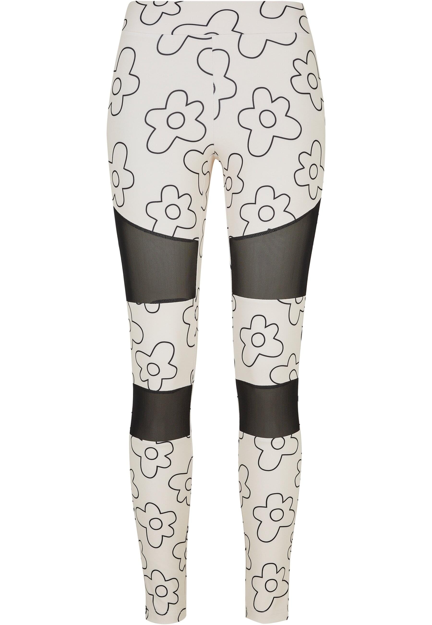 URBAN CLASSICS Leggings "Urban Classics Damen Ladies Tech Mesh AOP Leggings", (1 tlg.)