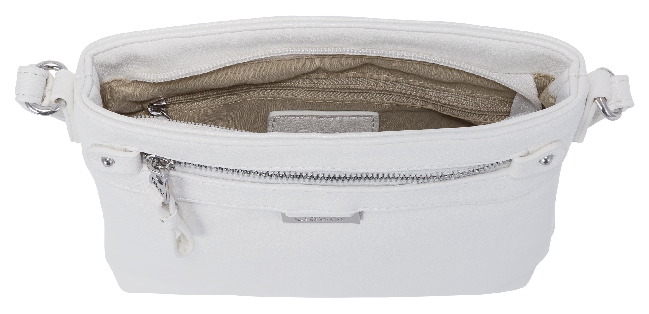 Gabor Ina Handbag White 23cm 3