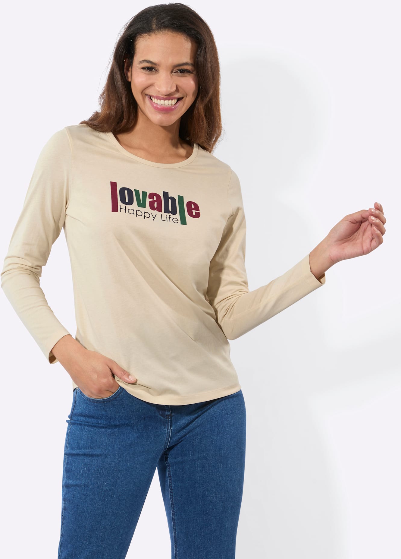 Casual Looks Langarmshirt "Langarm-Shirt" 1