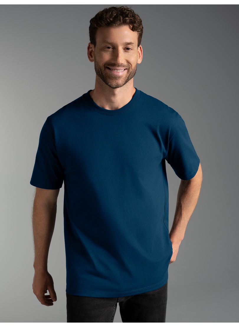 Trigema T-Shirt »TRIGEMA Heavy T-Shirt aus 100% recycelter Baumwolle«, (1 tlg.)