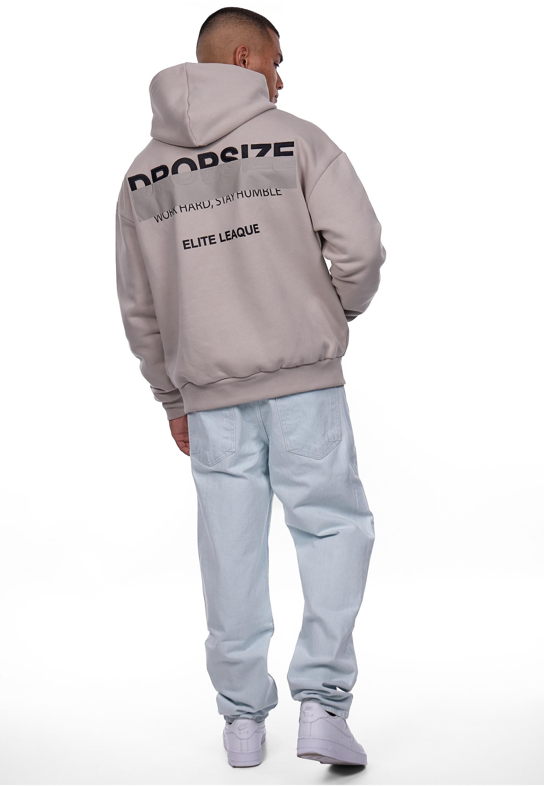 Dropsize Kapuzensweatshirt »Dropsize HEAVY OVERSIZE CENSORED HOODIE«, (1 tlg.)