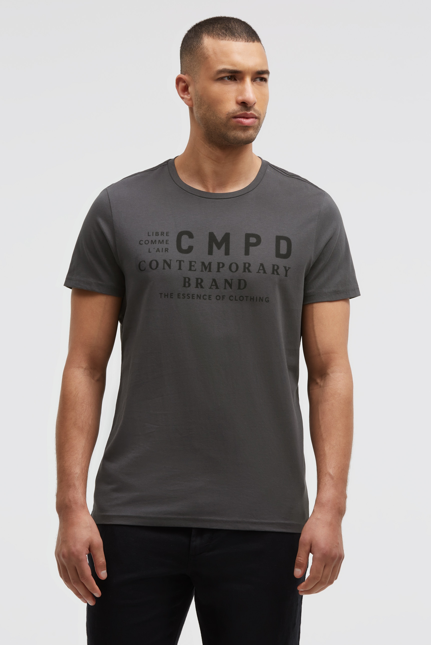 CMPD Rundhalsshirt aus Baumwolle günstig online kaufen
