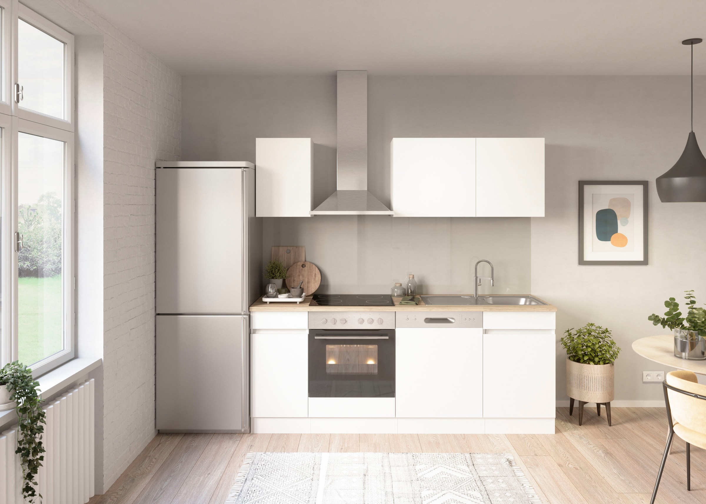 OPTIFIT "Safeli" Breite 210 cm, wahlweise mit oder ohne Hanseatic-E-Geräte günstig online kaufen