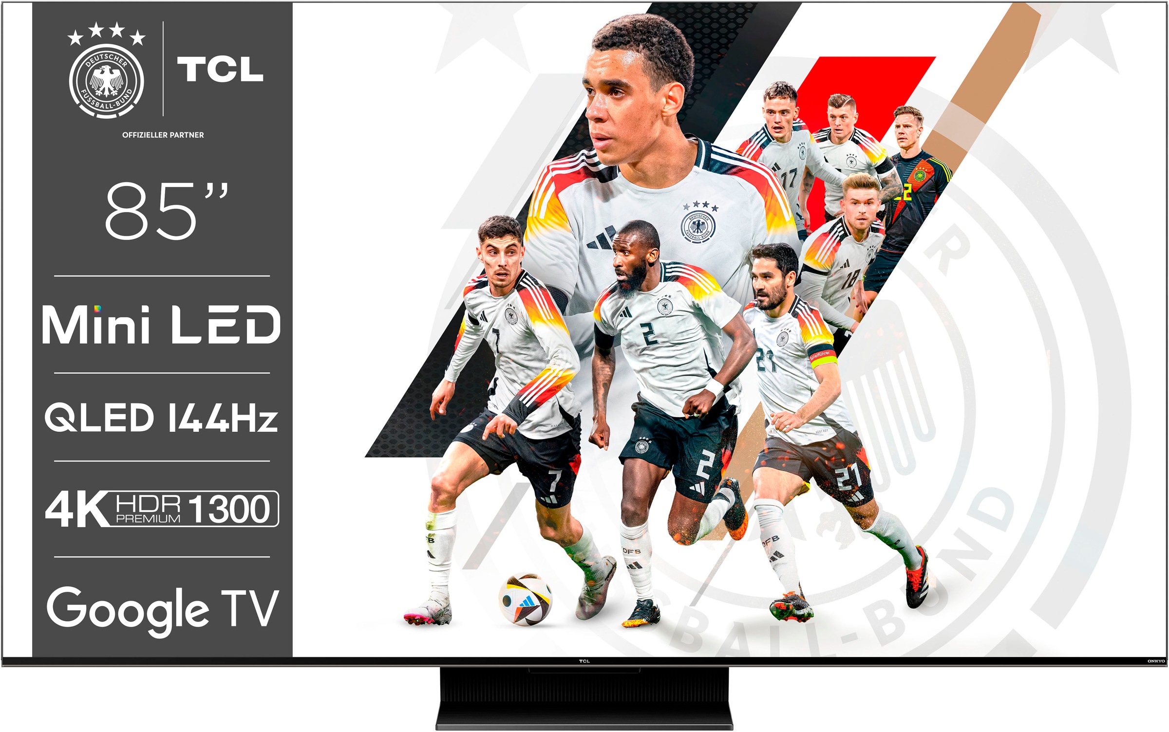 Mini-LED-Fernseher »85C803GX1«, 4K Ultra HD, Google TV-Smart-TV-Android TV