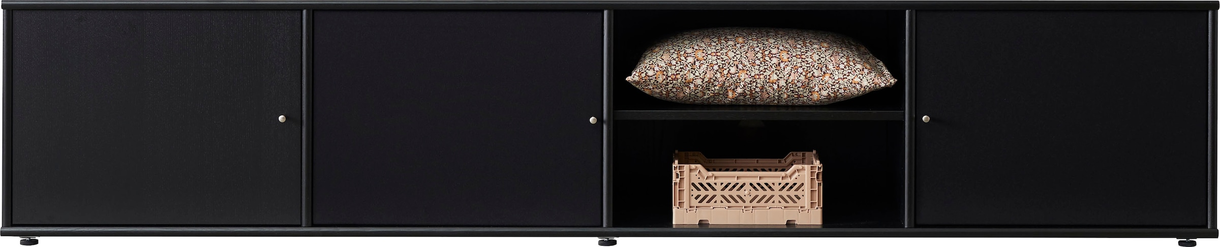 Hammel Furniture TV-Board »Mistral Fernsehschrank, Medienmöbel, Hängend«, Tür mit Holzstruktur/Türen mit Akustikstoff, Lowboard, B: 214,9 cm