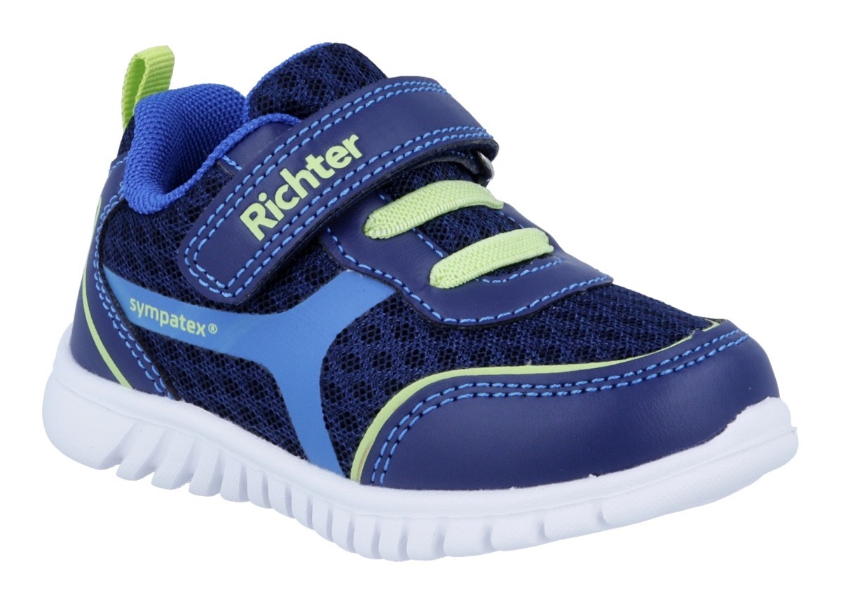 Richter Slip-On Sneaker »Wallaby«  Halbschuh, Klettschuh mit Gummizug, Größenschablone zum Download