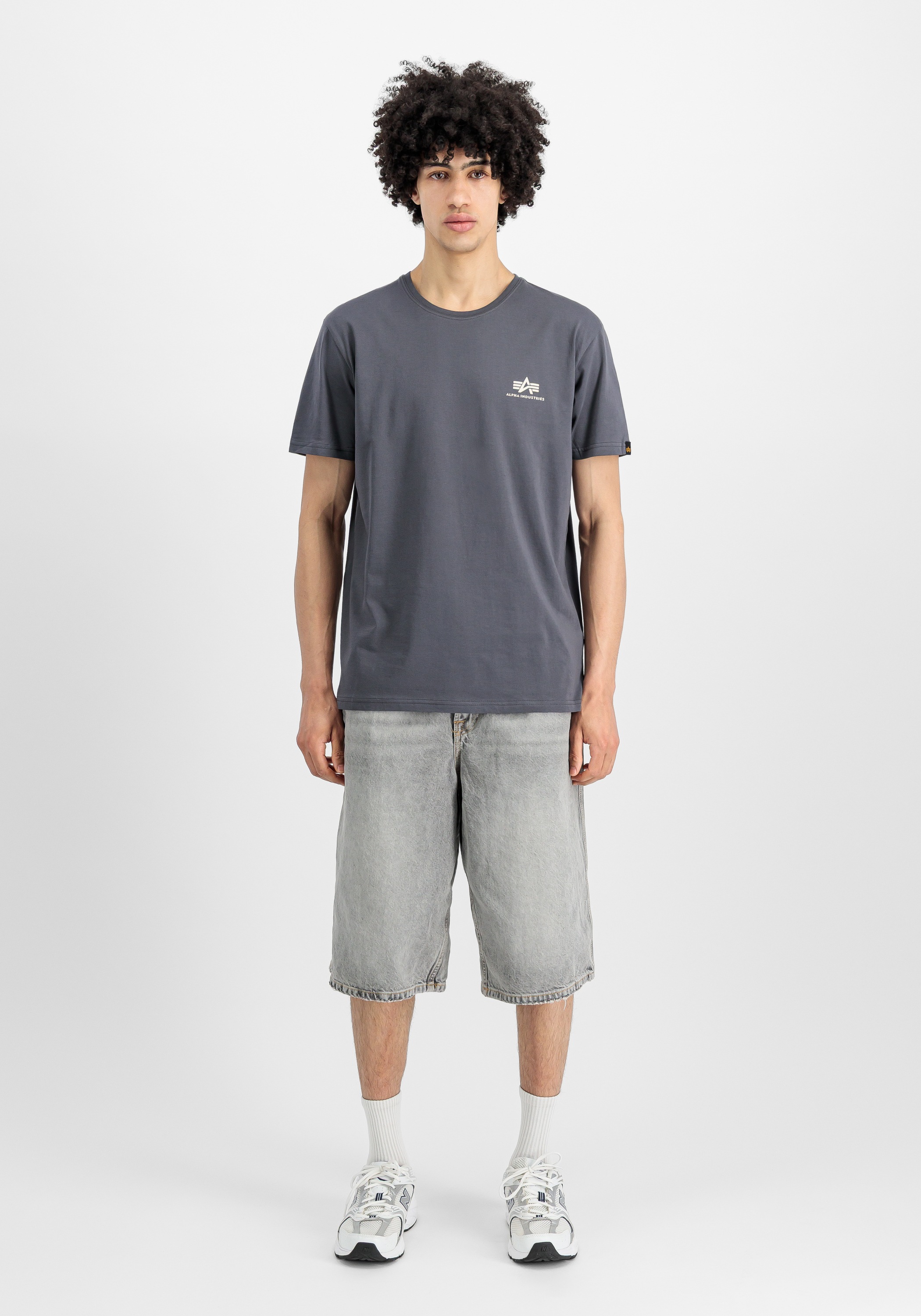 Thumbnail - Alpha Industries T-Shirt "Alpha Industries Men - T-Shirts Basic T-Shirt SL"