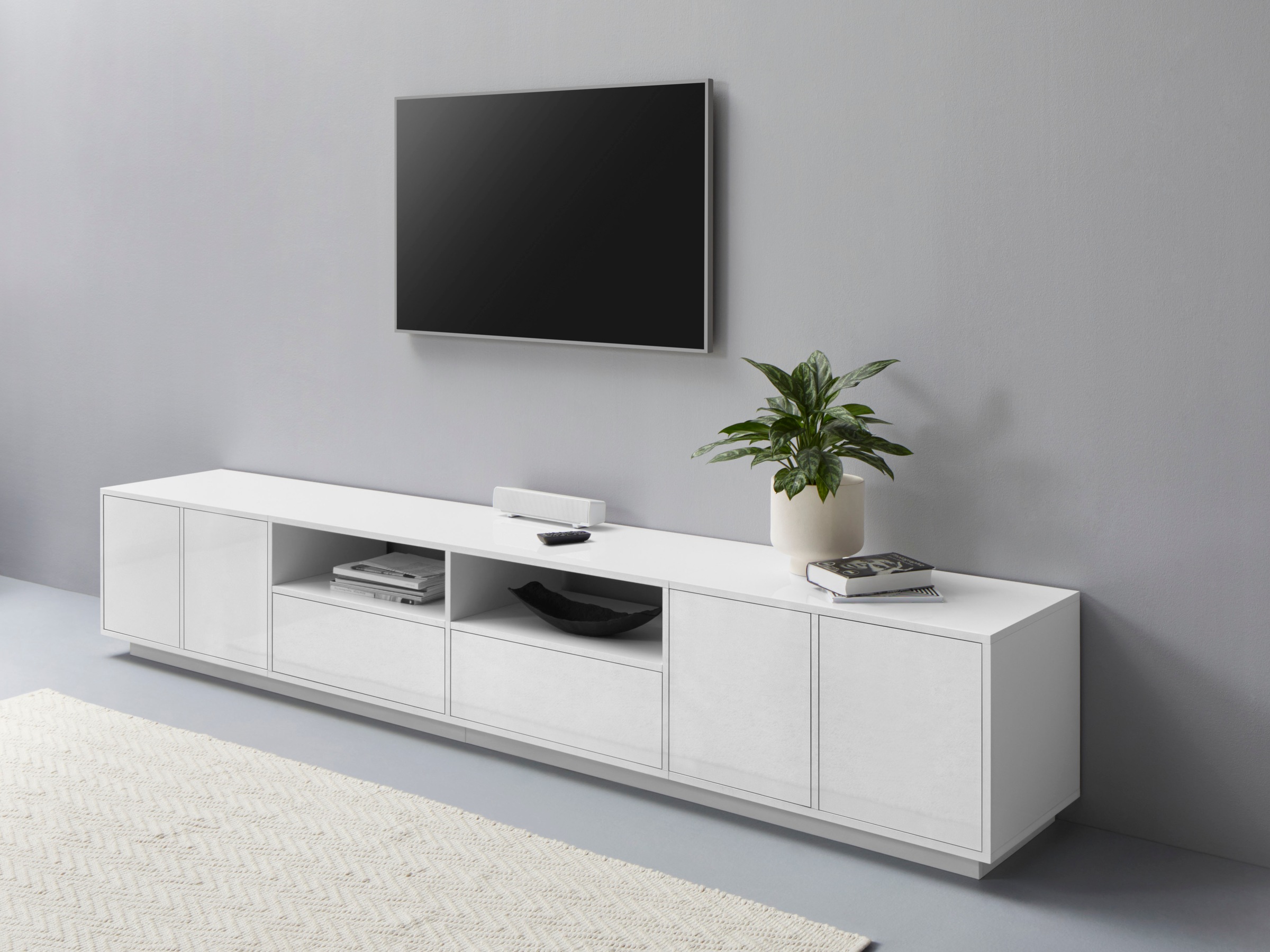 INOSIGN Lowboard "bloomTV-Board, TV-Schrank", Breite ca. 260 cm günstig online kaufen