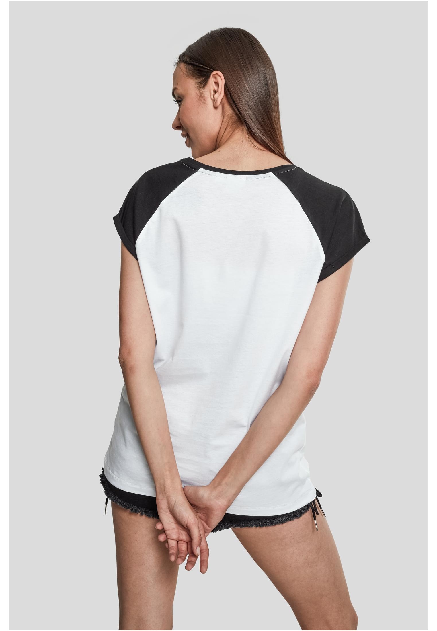 URBAN CLASSICS T-Shirt »Damen Ladies Contrast Raglan Tee«, (1 tlg.) für  bestellen | BAUR