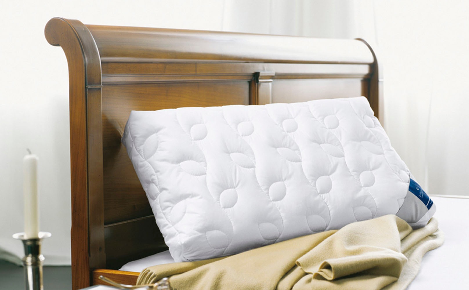 billerbeck Nackenstützkissen "Belair, Kissen 40x80 cm, geeignet für Hausstauballergiker" Füllung: VITA TALALAY - Latex 1 Stk. tlg. Das wärme ausgleichende Nackenstützkissen mit ohrweichem Liegezentrum