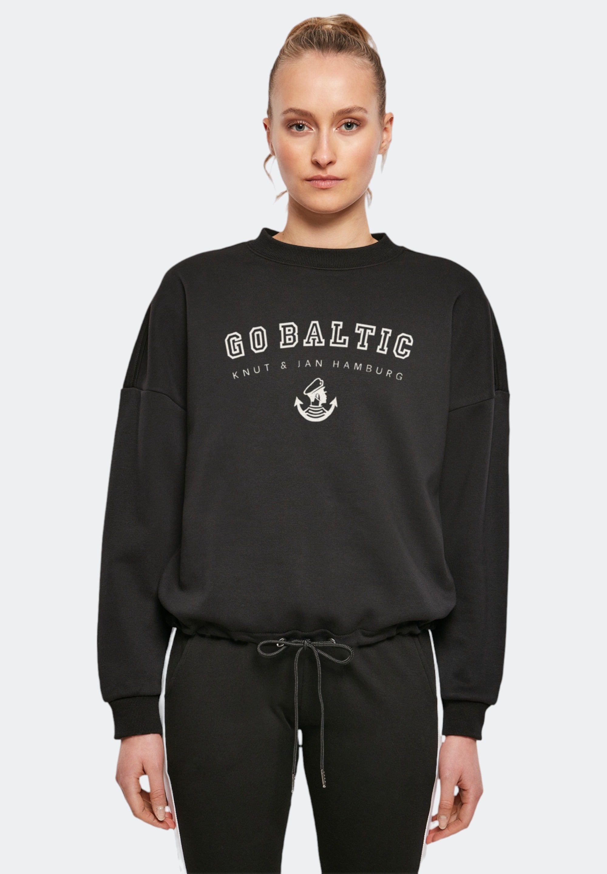 F4NT4STIC Sweatshirt "Go Baltic Knut & Jan Hamburg", Print