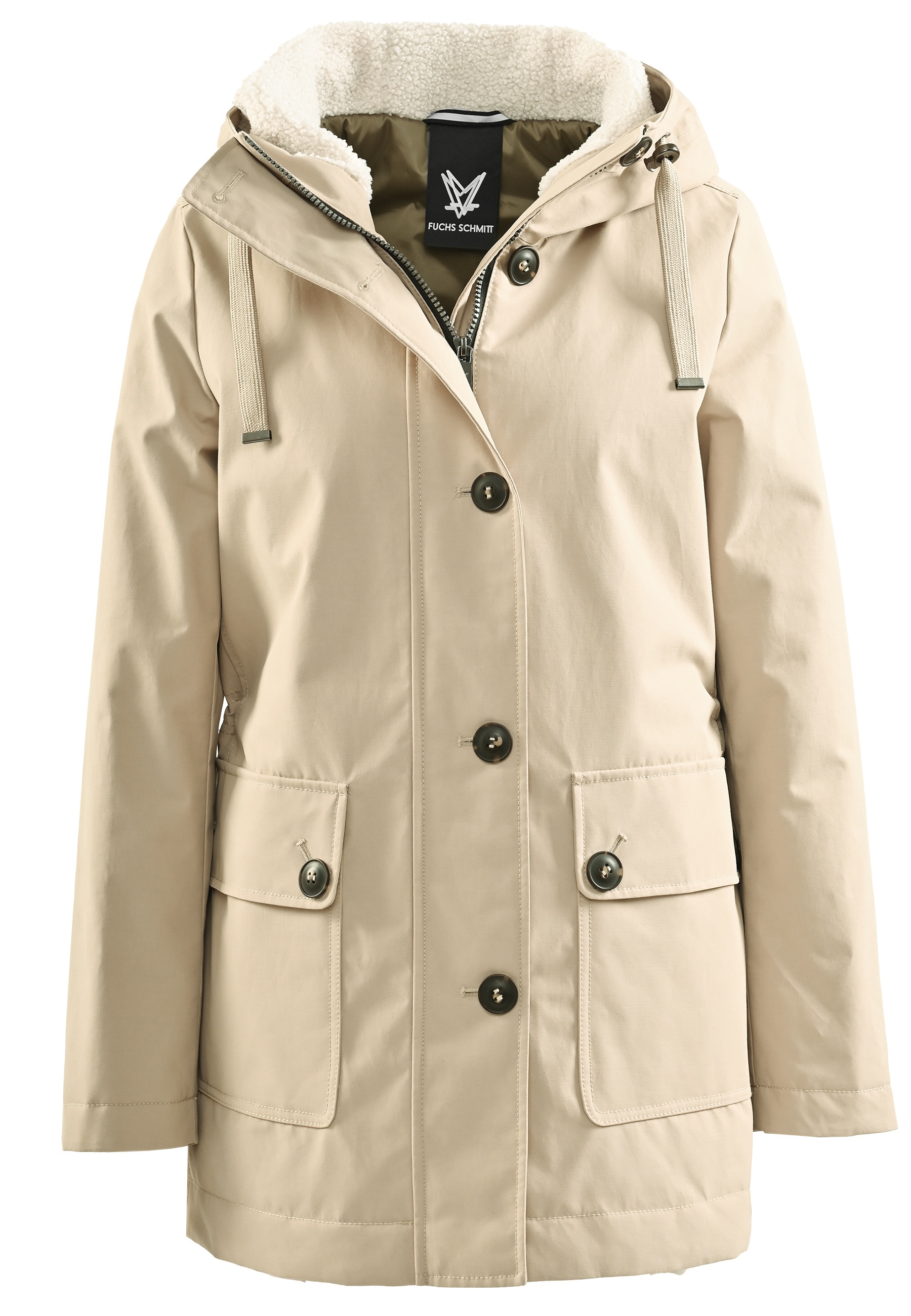 Fuchs Schmitt Outdoorjacke »Jacke Weather Protection«, mit Kapuze, mit Kapuze