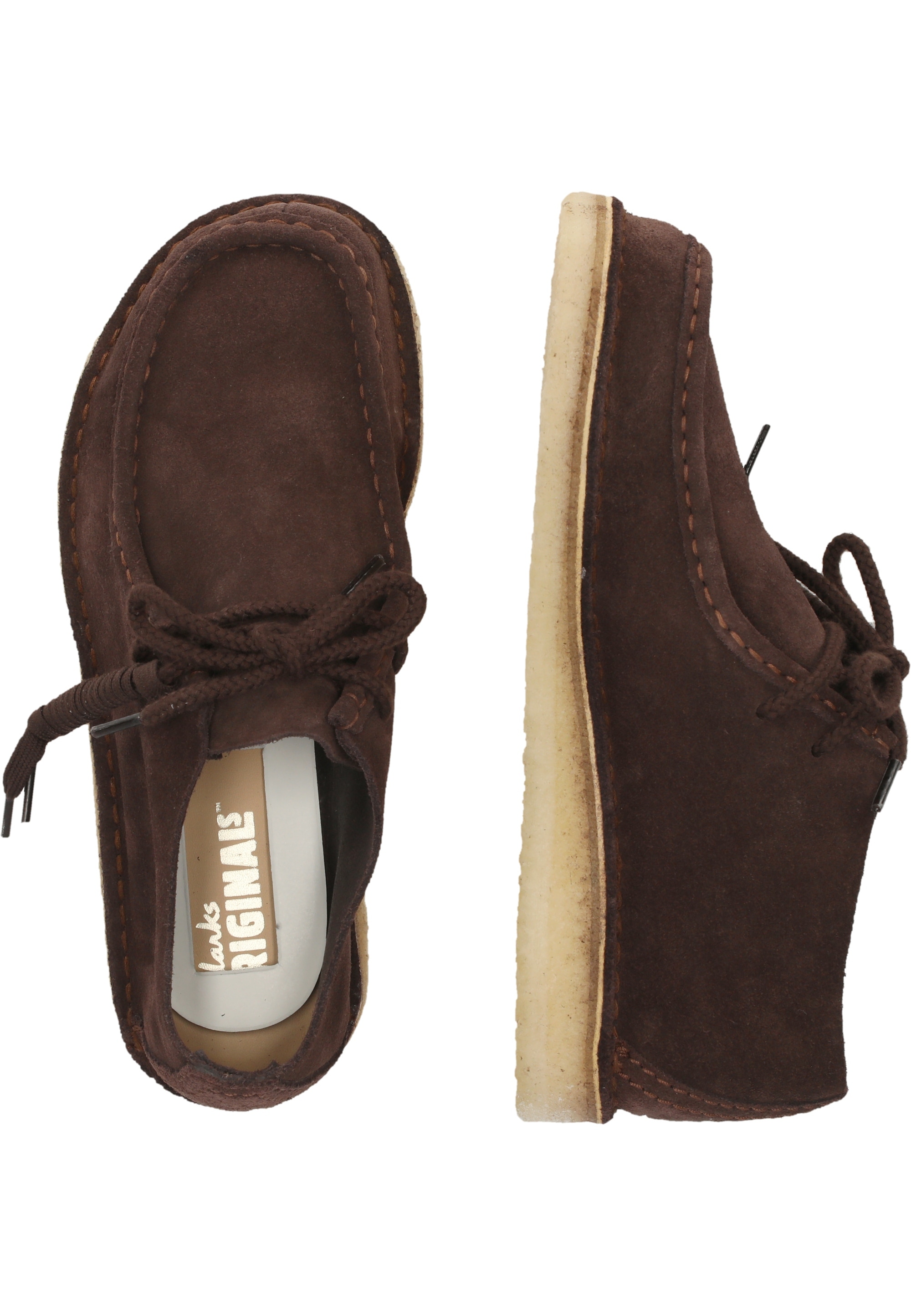 Clarks Schnürschuh »Desert Nomad«, mit leichter Kreppsohle