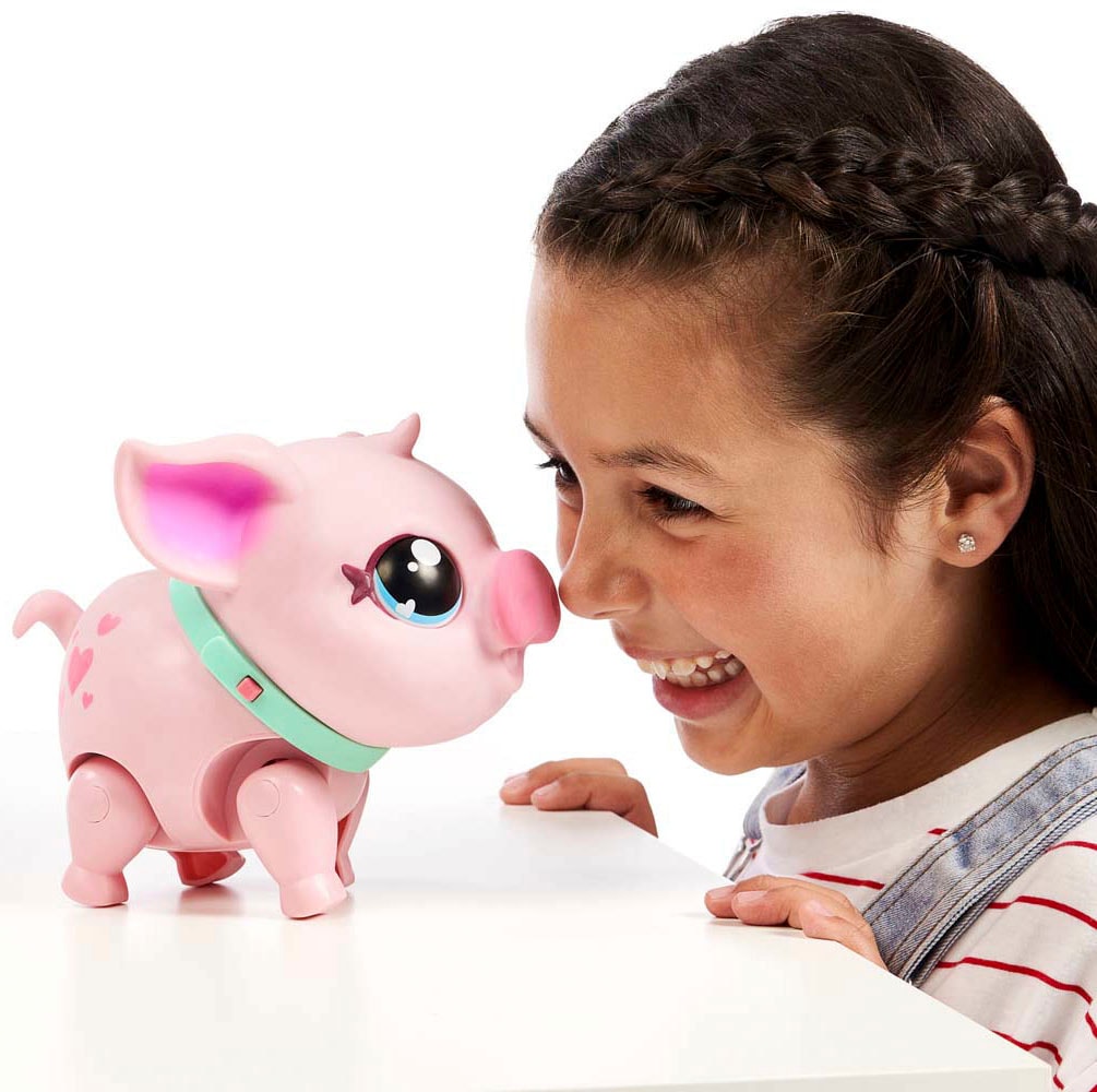 Moose Spielfigur »Little Live Pets, Mein Hausschwein Piggly«, mit Geräuschen und Reaktionen