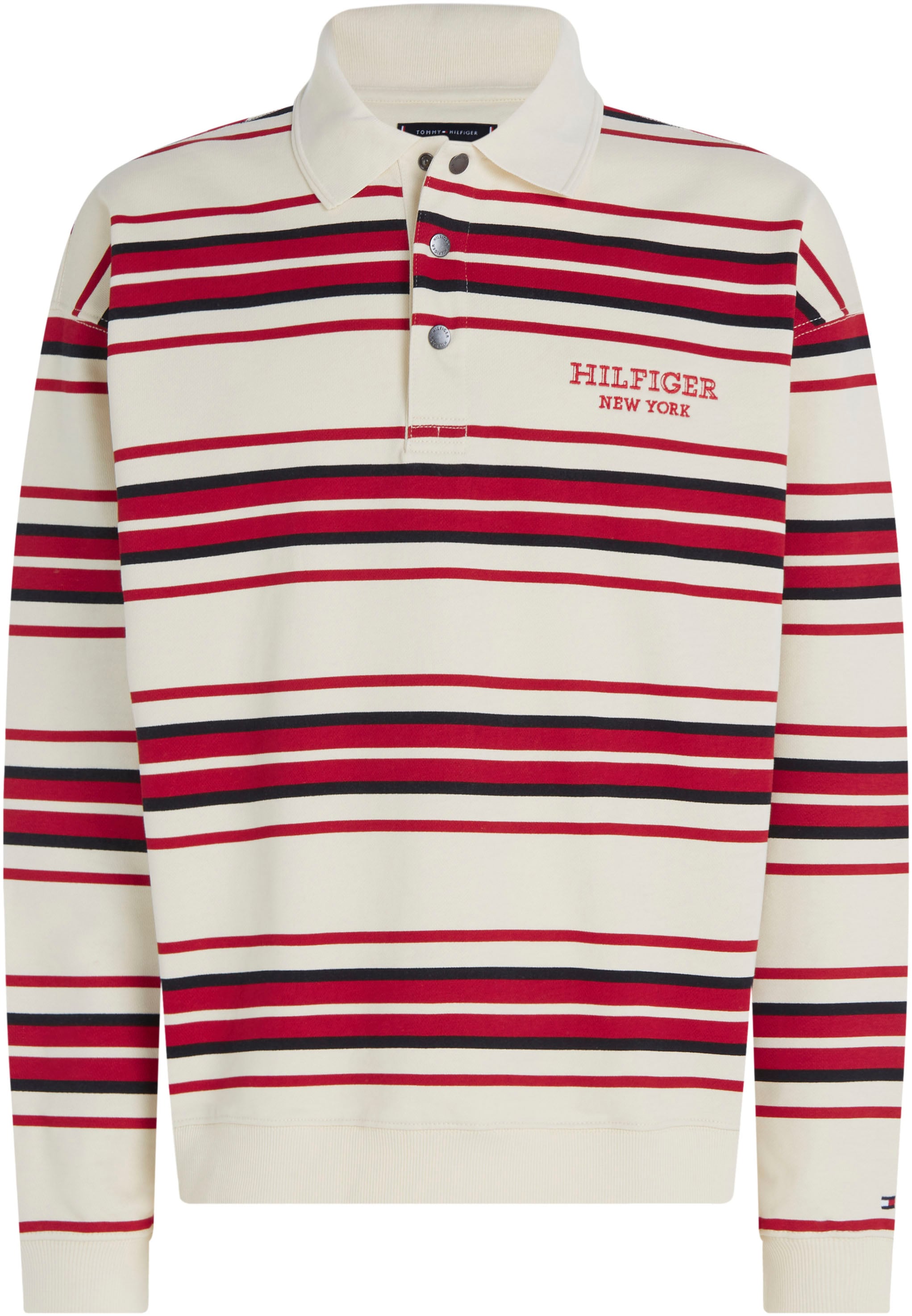 TOMMY HILFIGER Rugbyshirt »MONOTYPE dryžuotas RUGBY«