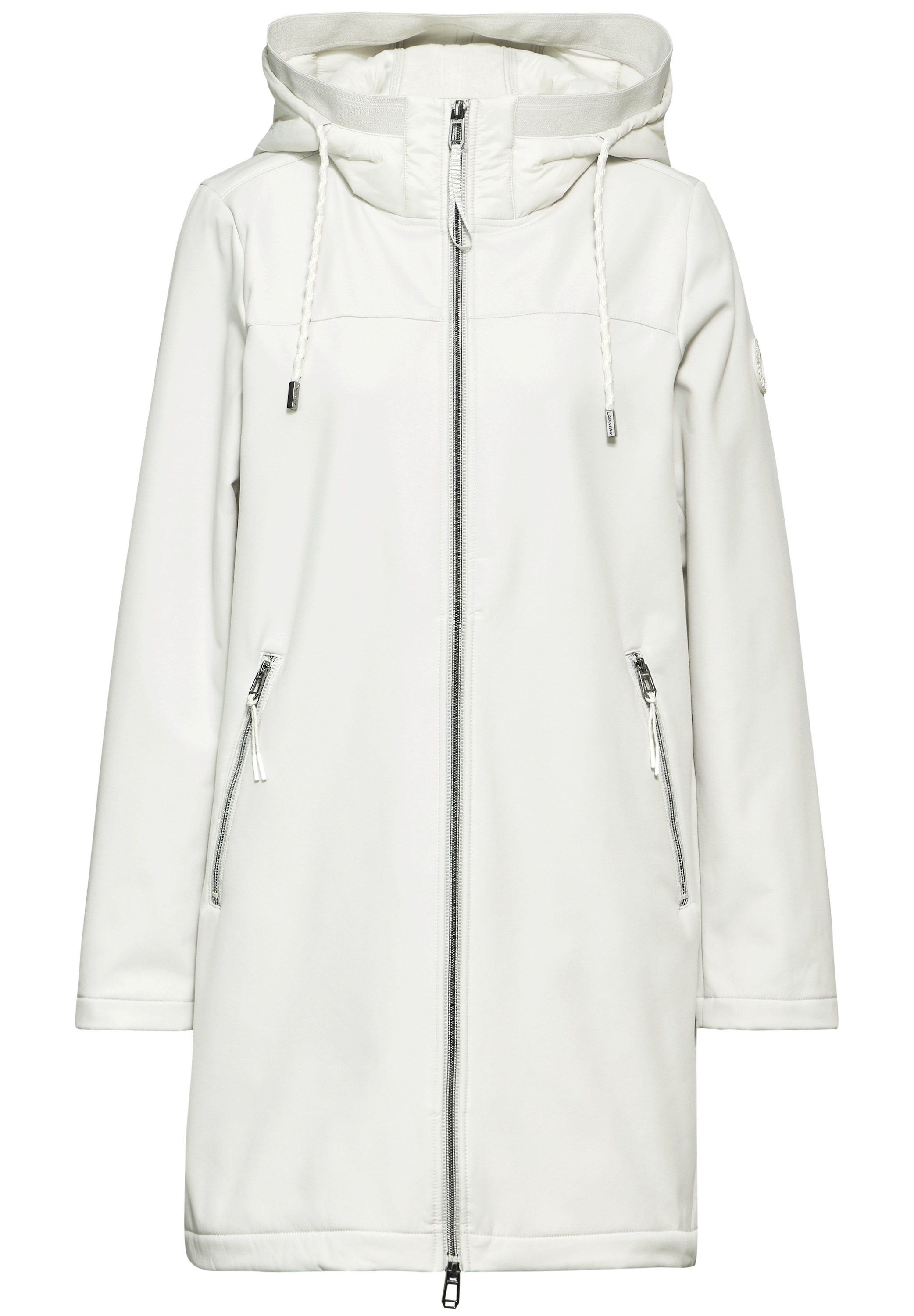 STREET ONE Softshelljacke, mit Kapuze, mit Kapuze mit Tunnelzugband