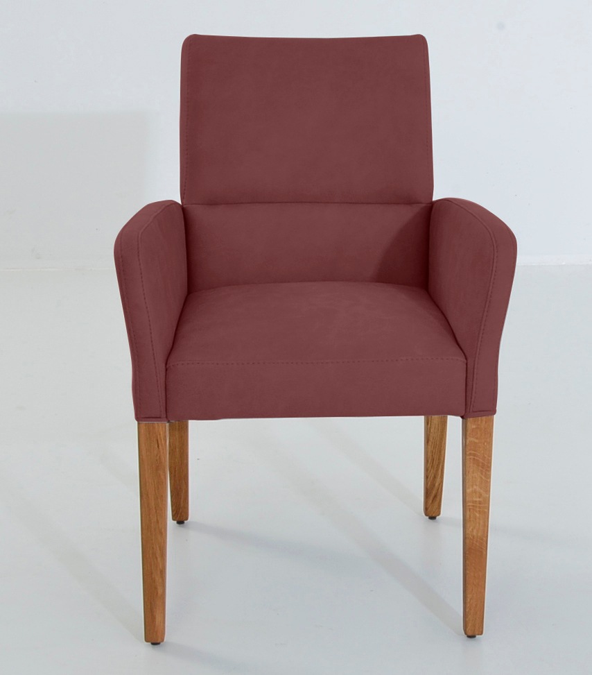 K+W Komfort & Wohnen Armlehnstuhl "GOBY" () 4-Fuß-Armlehnenstuhl mit Füßen günstig online kaufen