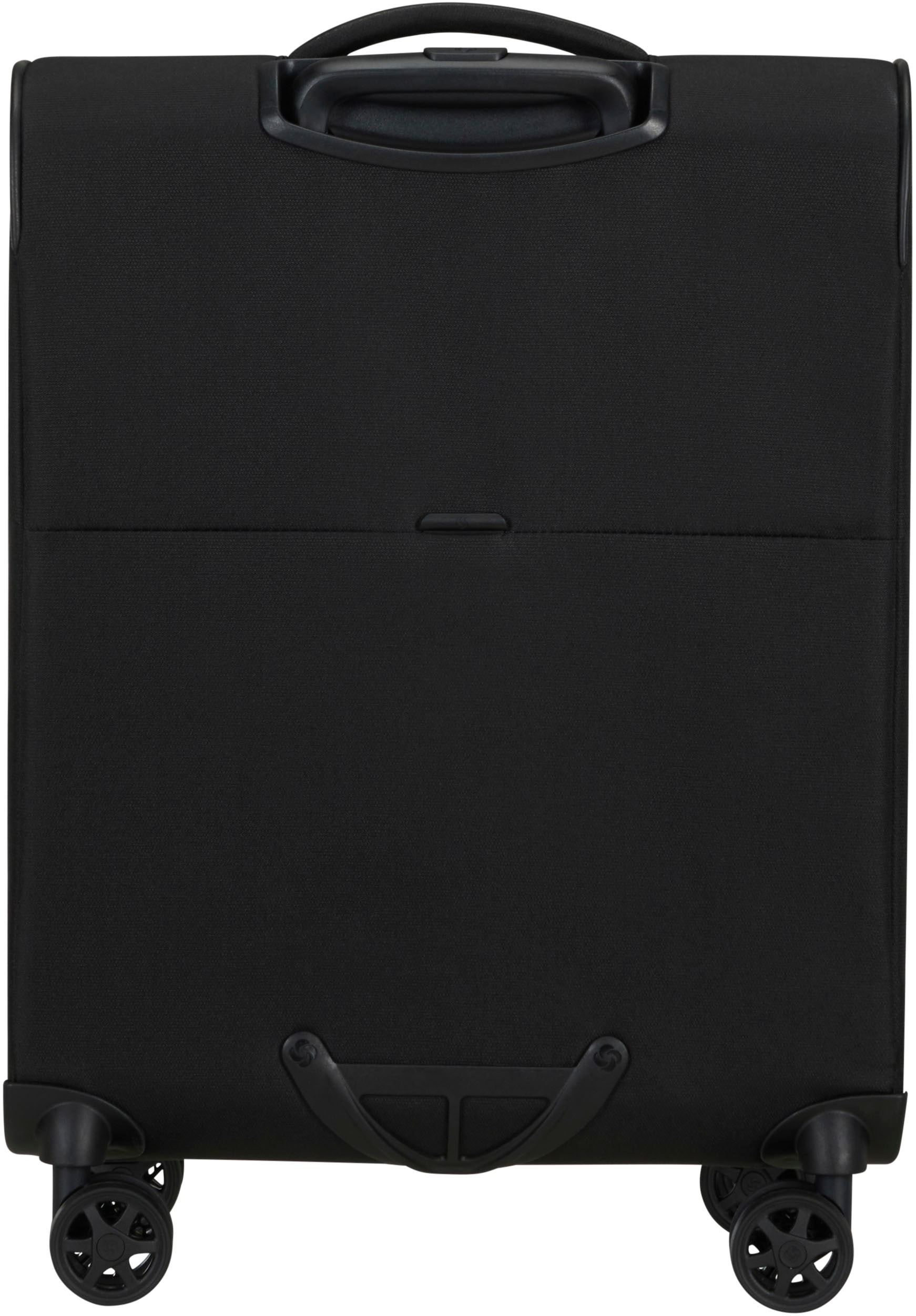 Samsonite Weichgepäck-Trolley »Litebeam, black, 55 cm«, 4 Rollen, Handgepäck Reisekoffer Trolley TSA-Zahlenschloss