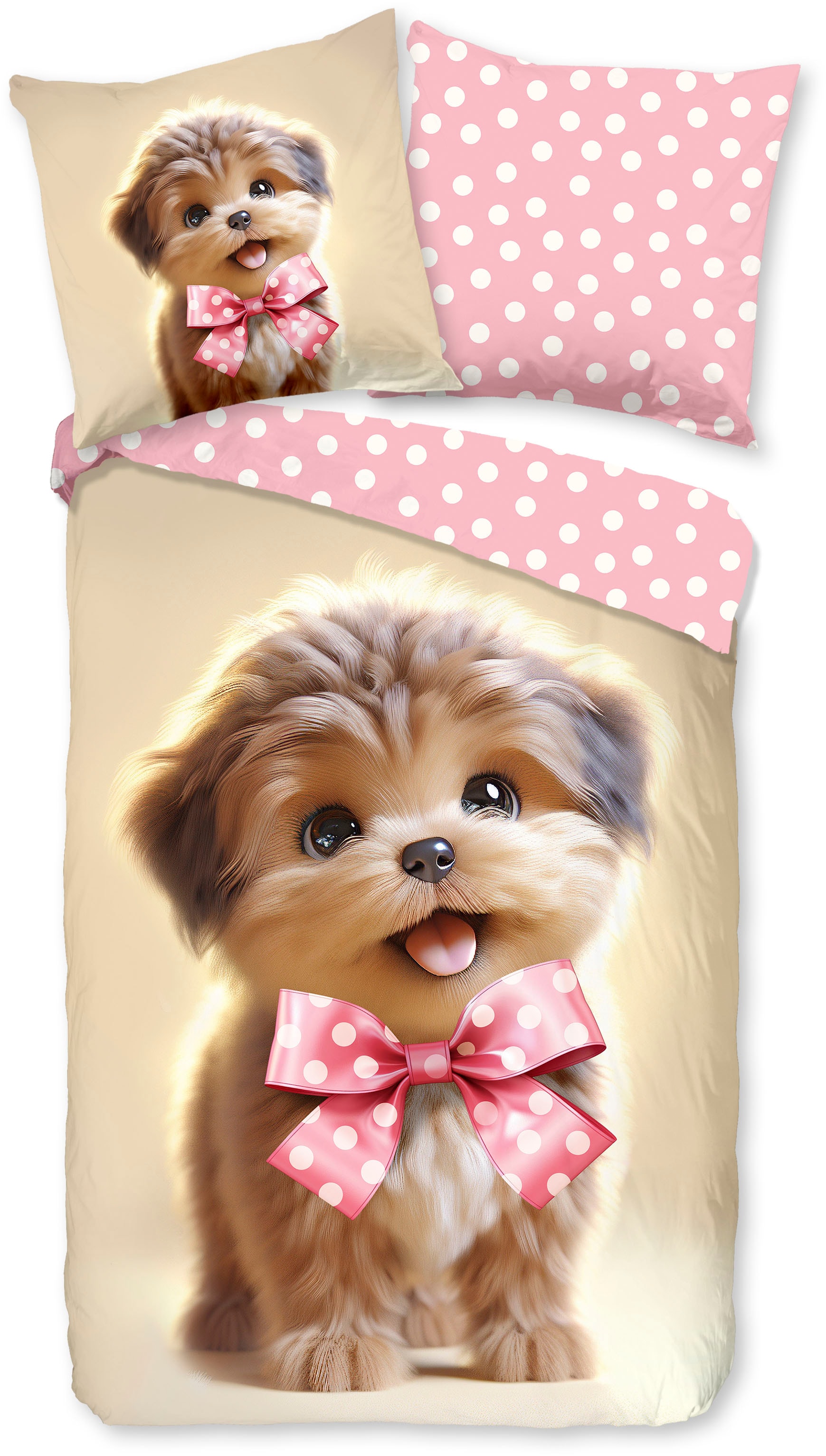 PURE luxury collection Kinderbettwäsche "Bobi" 2 Stk. tlg. Mikrofaser, 135x günstig online kaufen