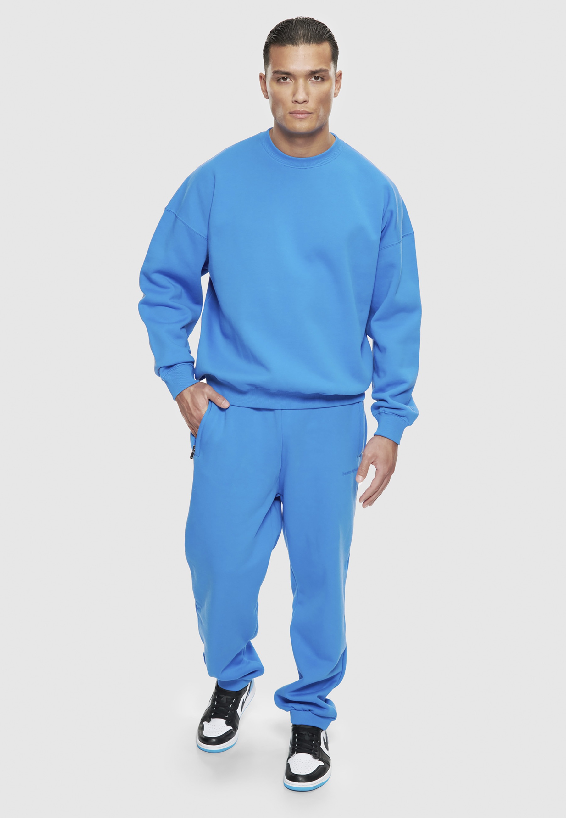 Dropsize Sweater »Dropsize Herren Bazix Republiq Super Heavy Blank Sweater«, 1 Stk.
