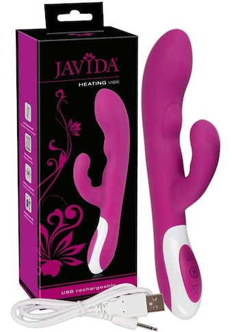 Javida Rabbit-Vibrator » Heating Vibe«