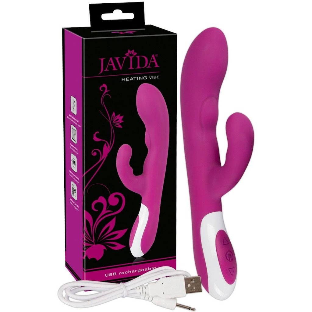 Javida Rabbit-Vibrator »Javida Heating Vibe«